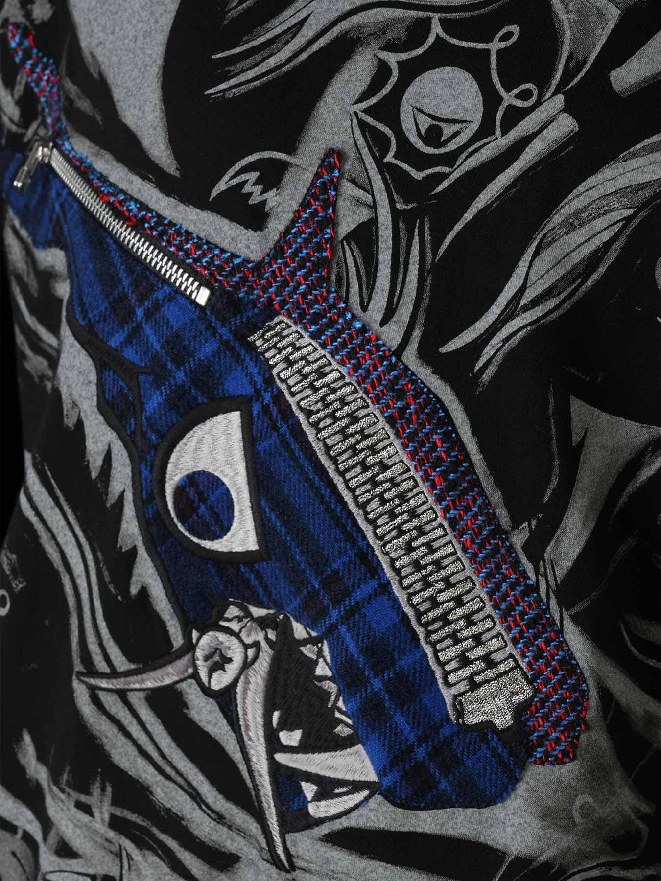Ground Y×Taro Okamoto Mixed-Media Composition T-shirts ”The Law of the Jungle”