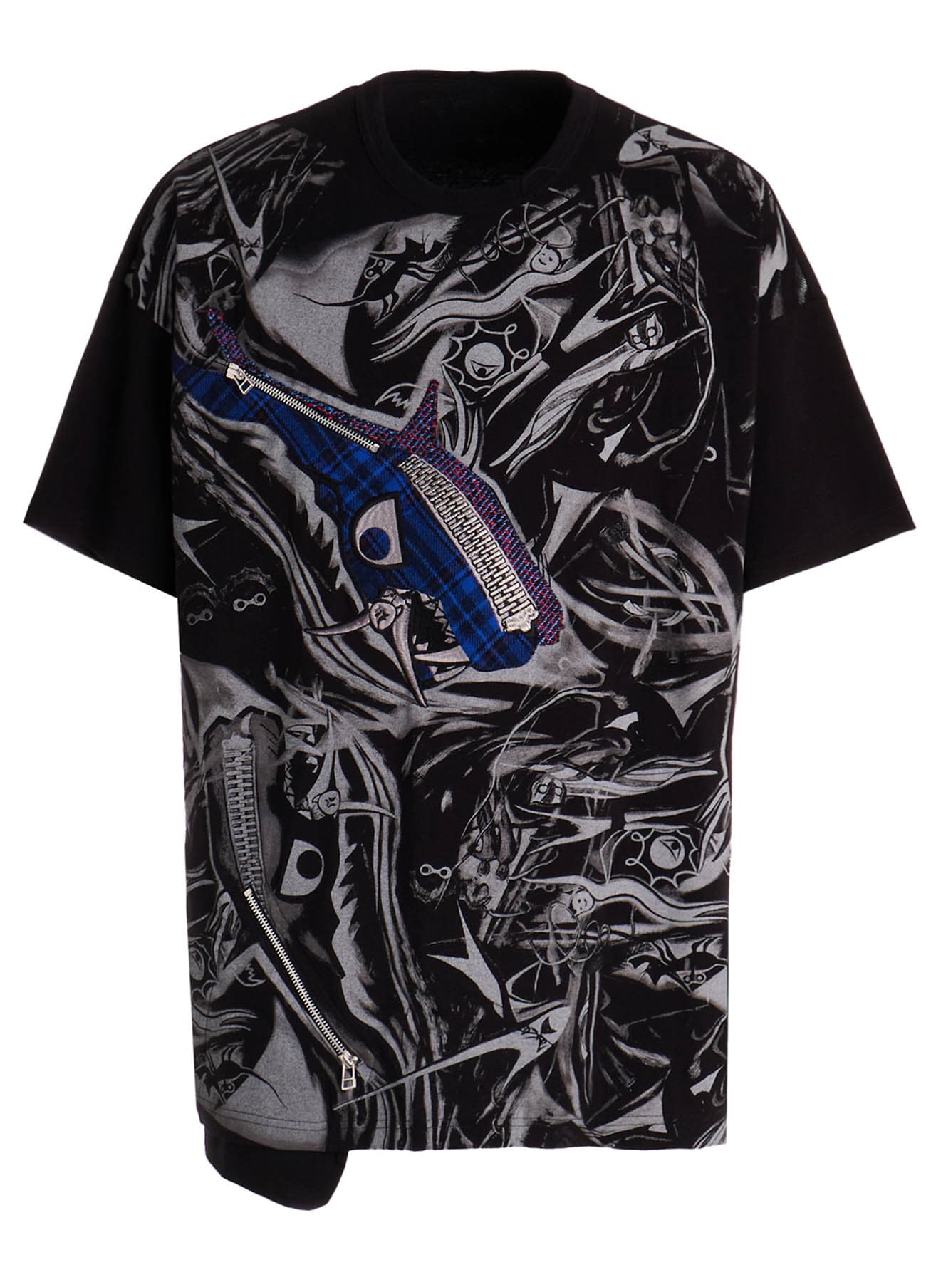 Ground Y×Taro Okamoto Mixed-Media Composition T-shirts ”The Law of the Jungle”