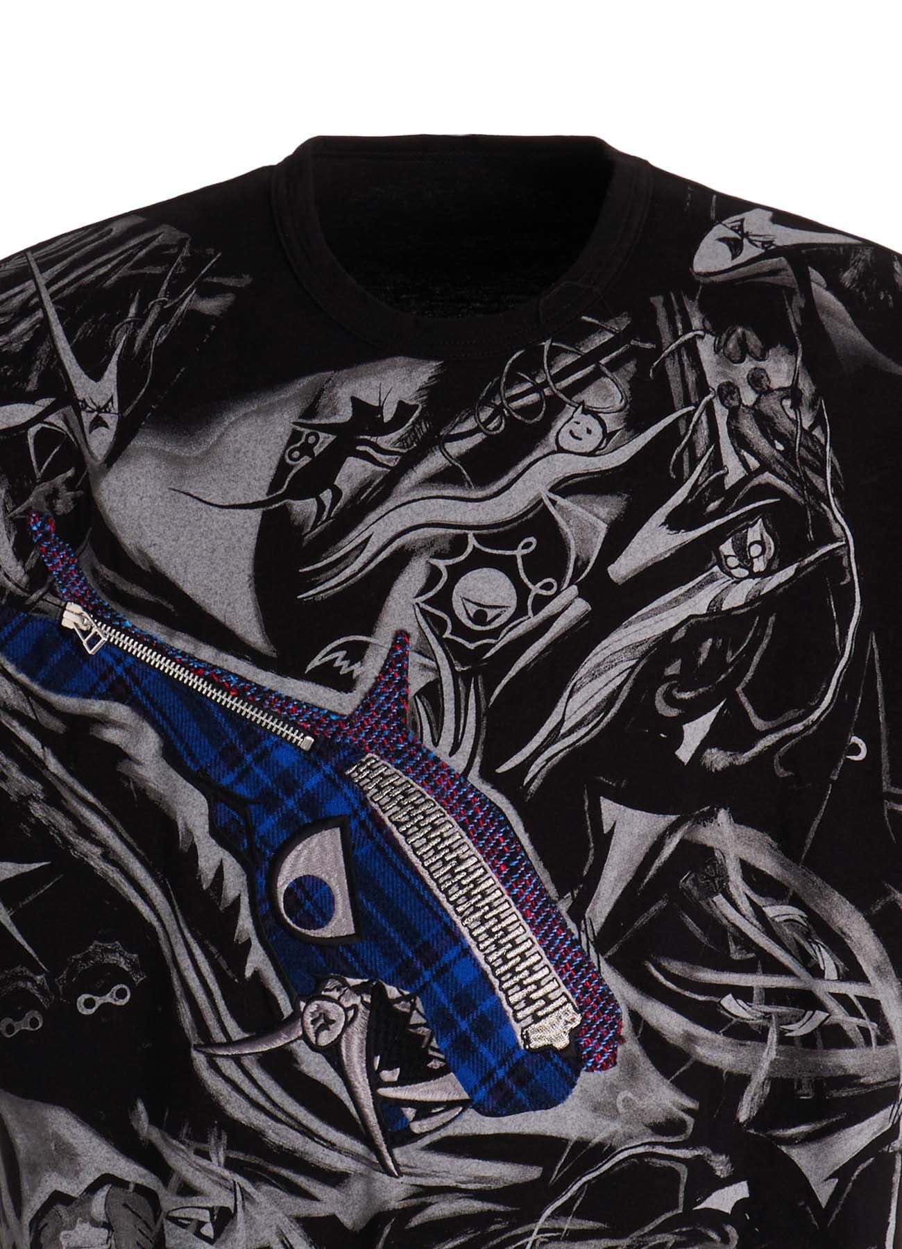 Ground Y×Taro Okamoto Mixed-Media Composition T-shirts ”The Law of the Jungle”