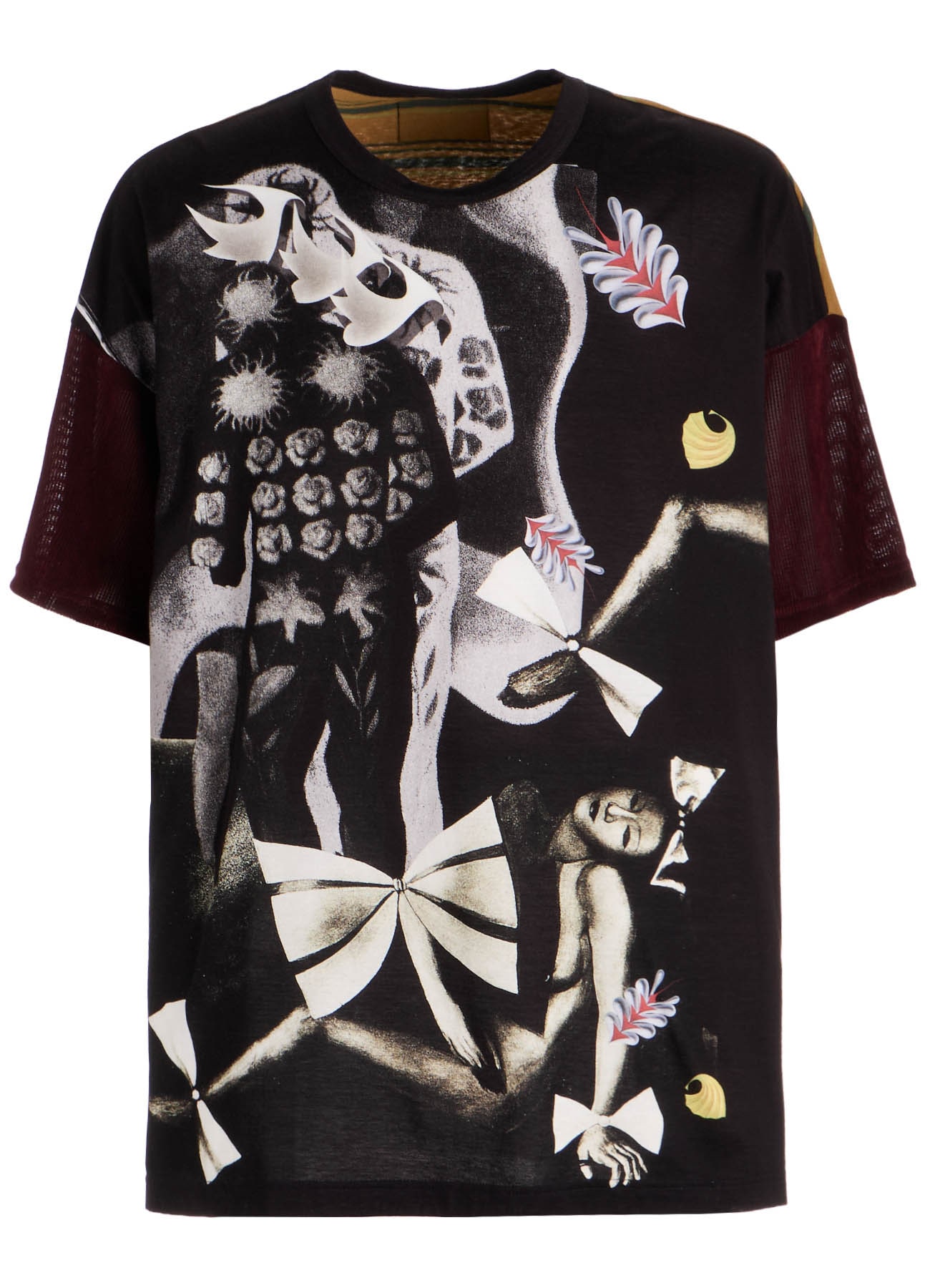 Ground Y×Taro Okamoto Patchwork T-shirts Collage Type:A
