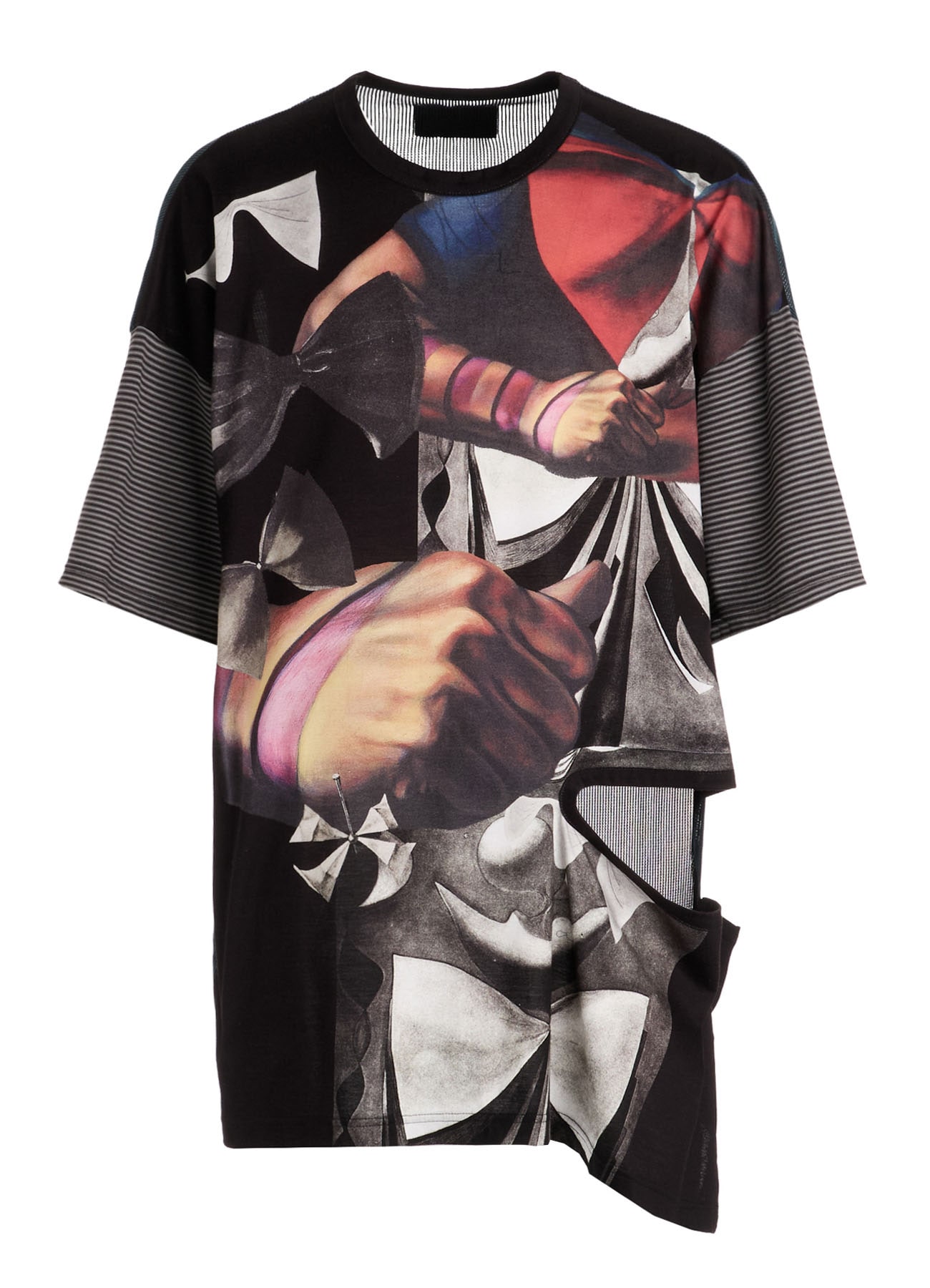 Ground Y×Taro Okamoto Patchwork T-shirts Collage Type:B