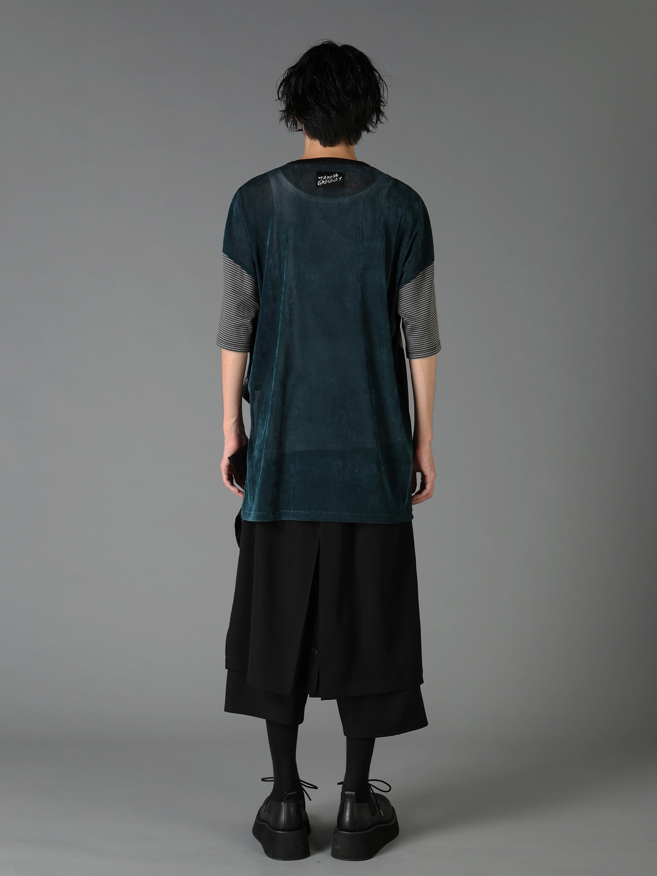 Ground Y×Taro Okamoto Patchwork T-shirts Collage Type:B