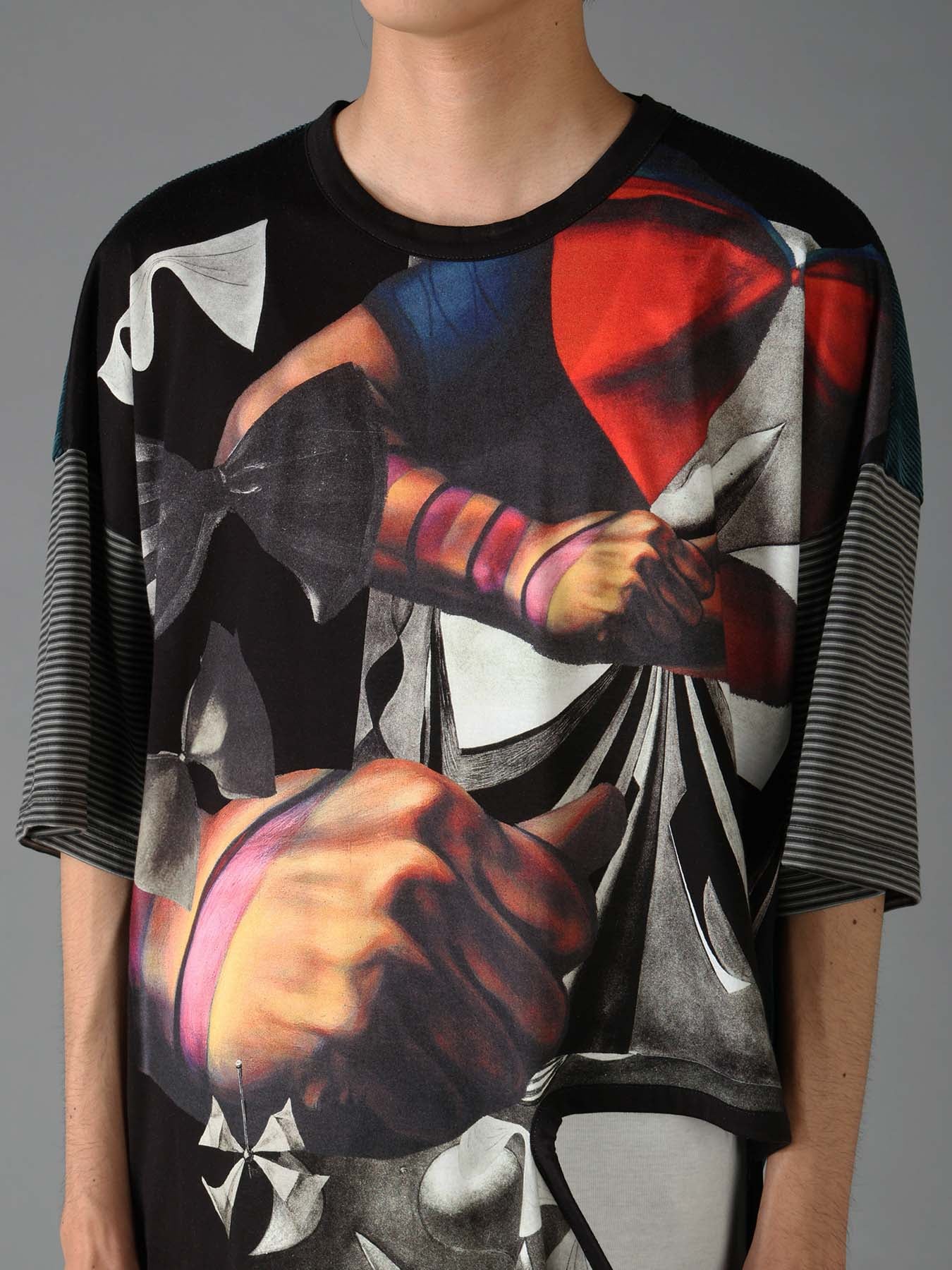 Ground Y×Taro Okamoto Patchwork T-shirts Collage Type:B