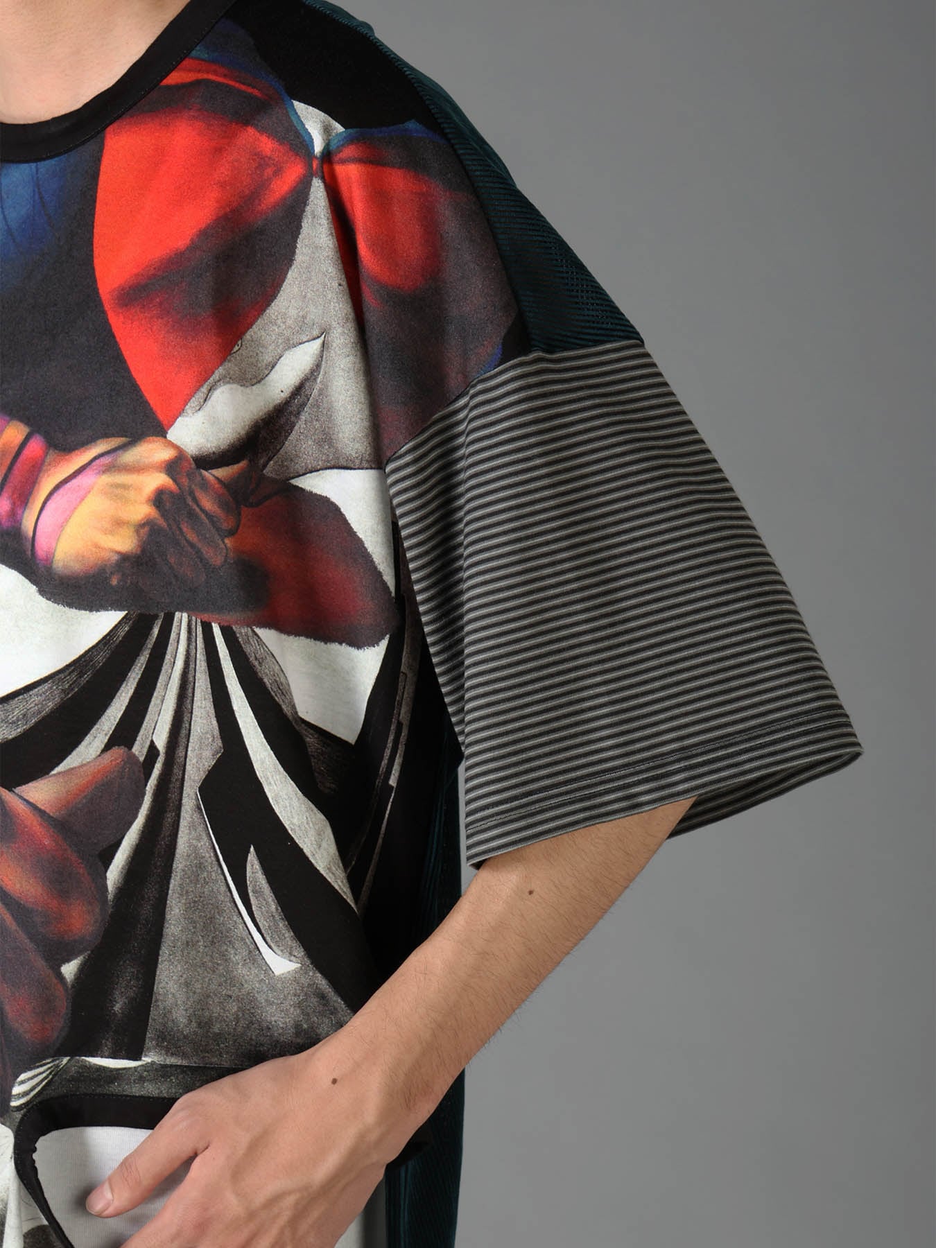 Ground Y×Taro Okamoto Patchwork T-shirts Collage Type:B