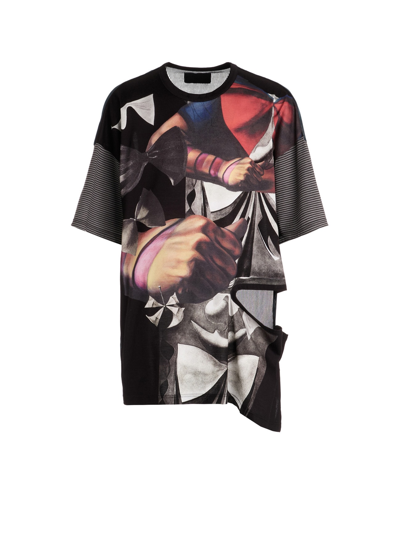 Ground Y×Taro Okamoto Patchwork T-shirts Collage Type:B
