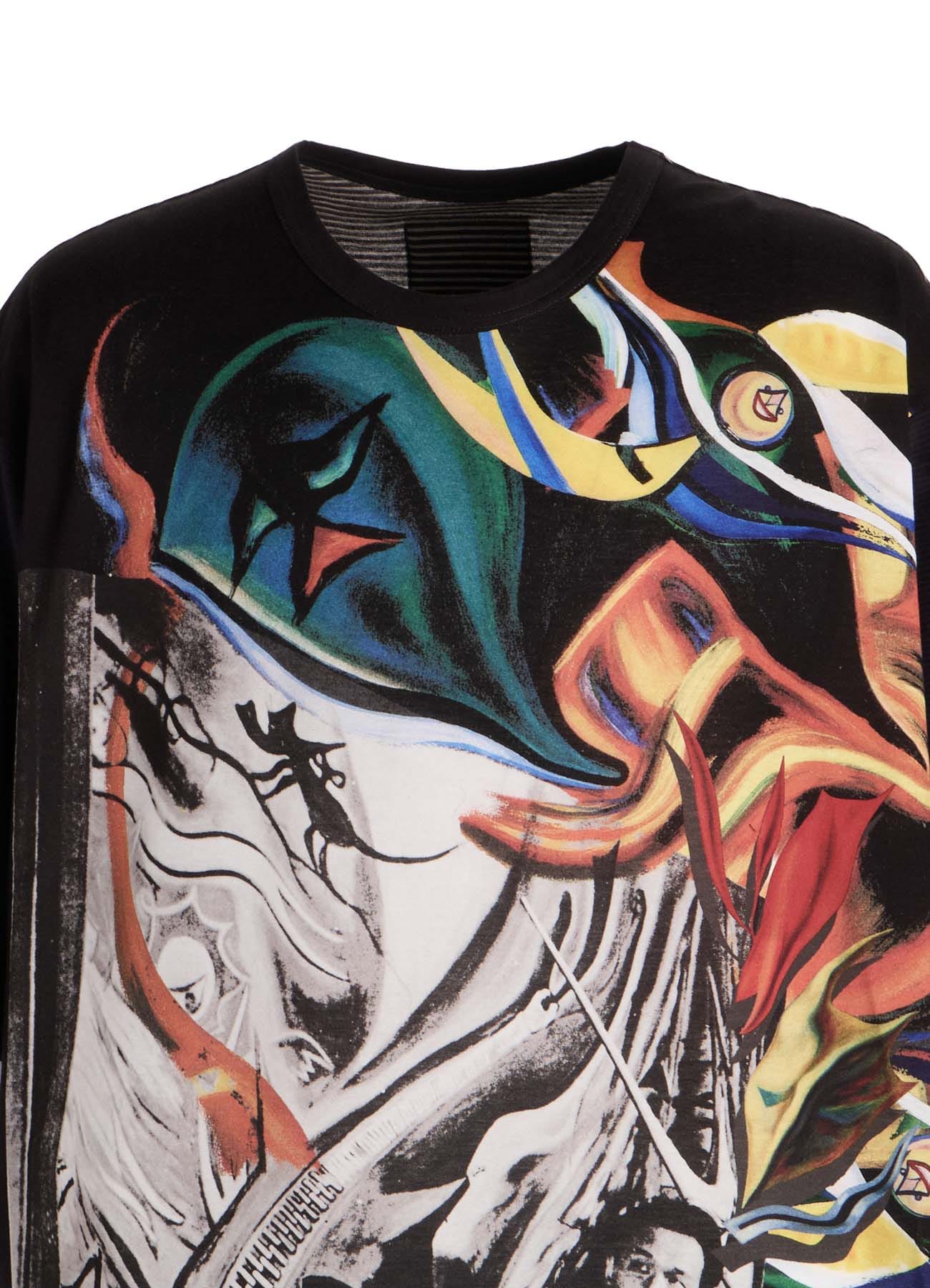 Ground Y×Taro Okamoto Patchwork T-shirts Collage Type:C