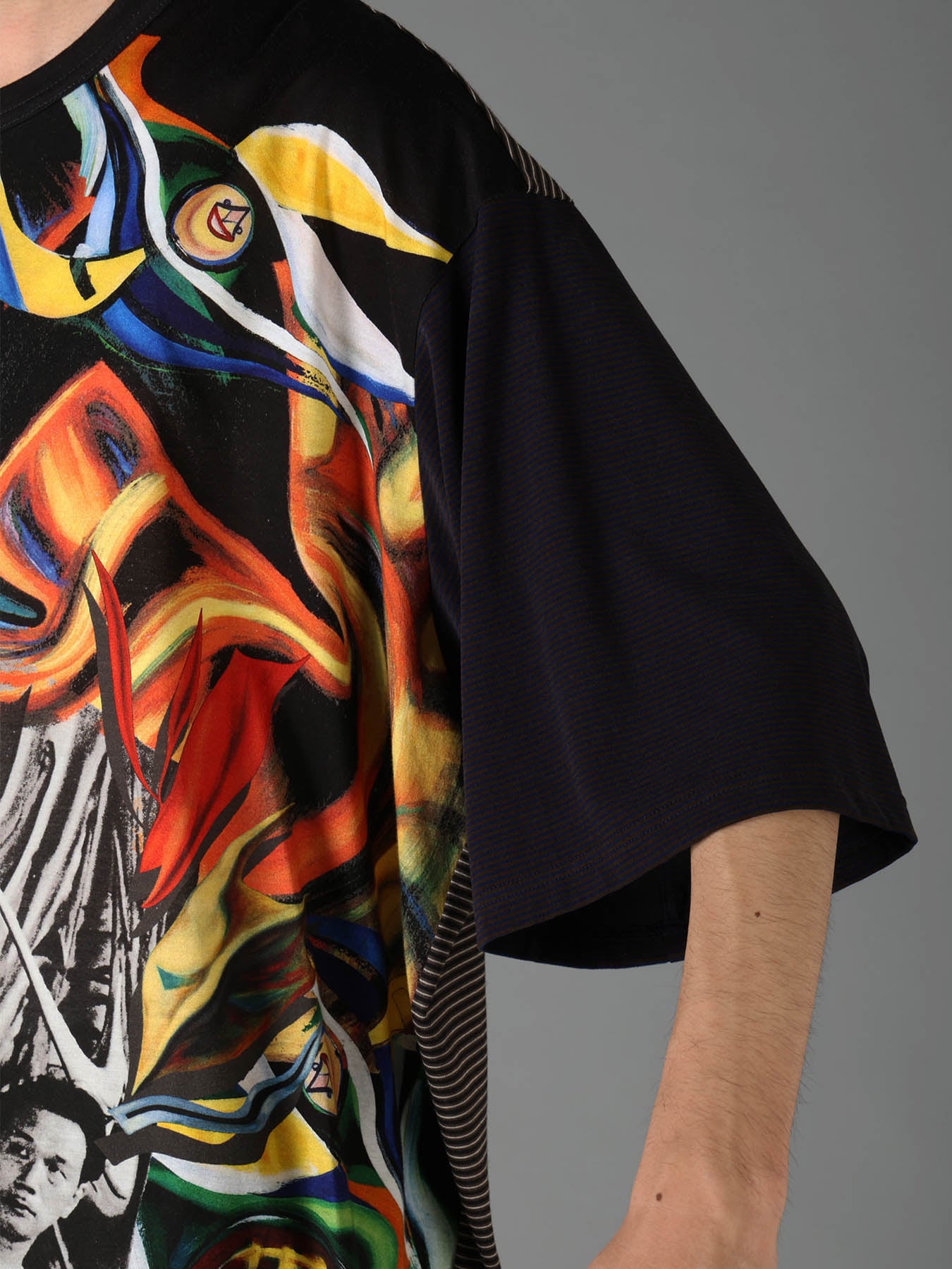 Ground Y×Taro Okamoto Patchwork T-shirts Collage Type:C