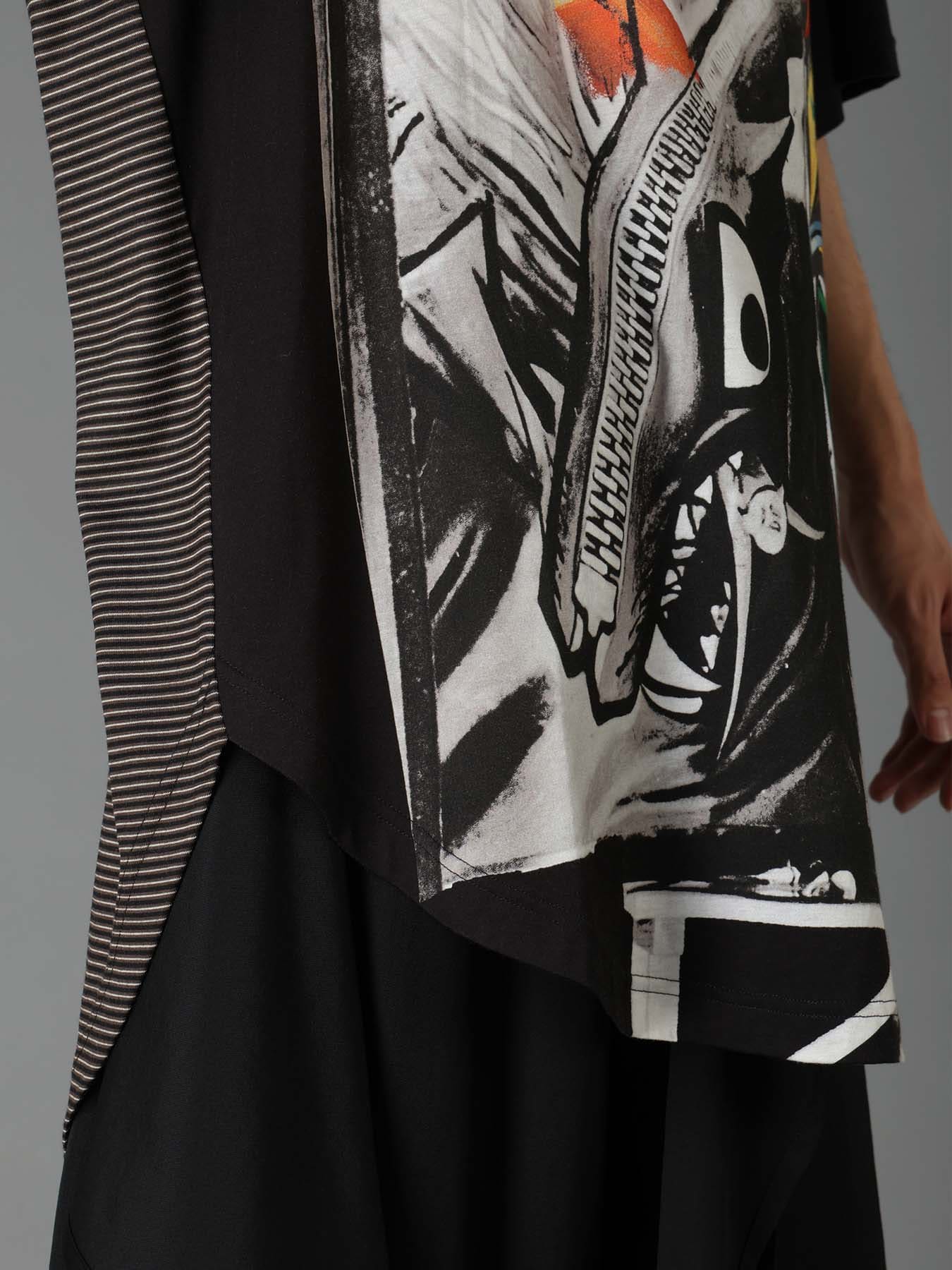 Ground Y×Taro Okamoto Patchwork T-shirts Collage Type:C