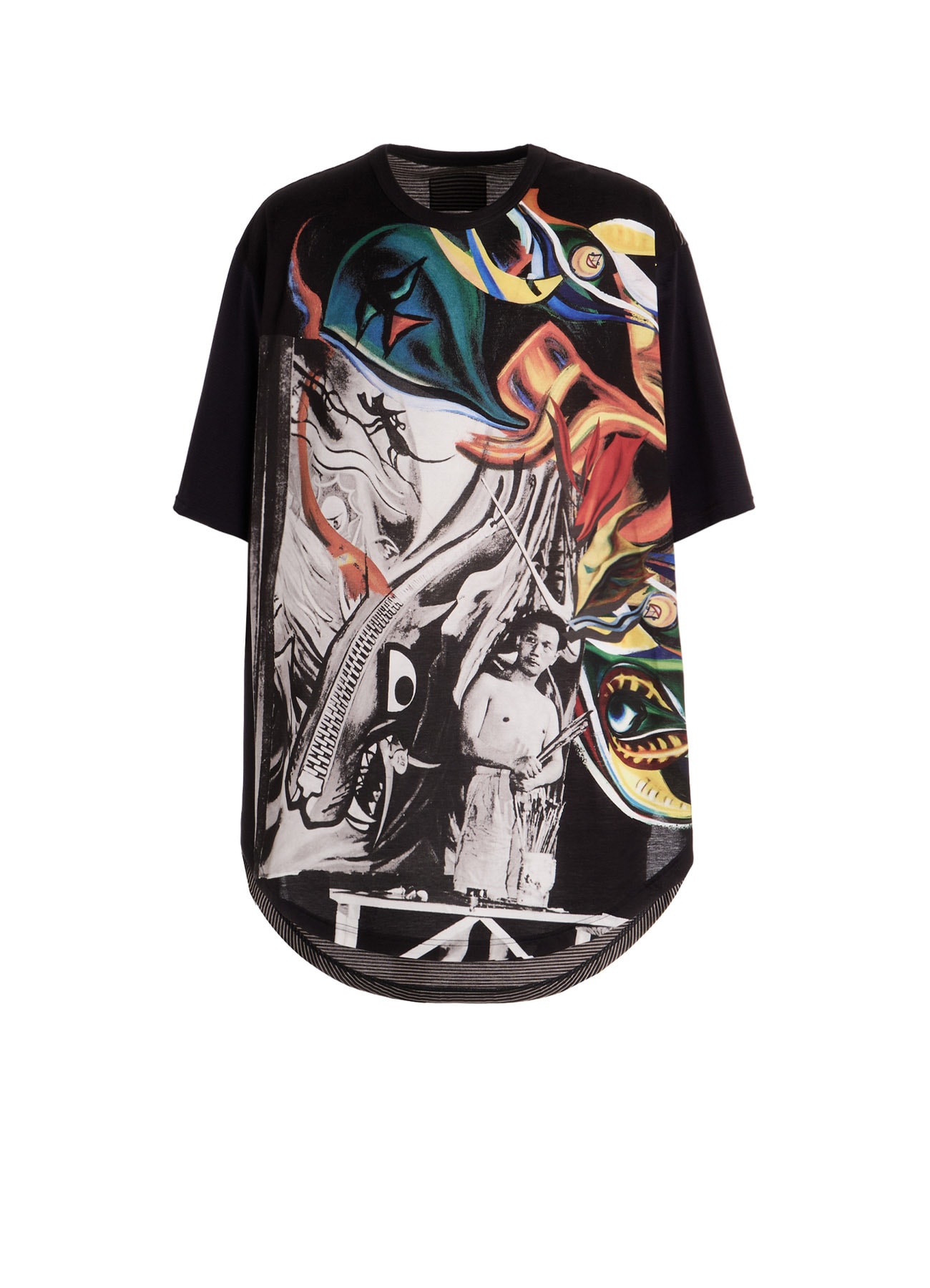 Ground Y×Taro Okamoto Patchwork T-shirts Collage Type:C