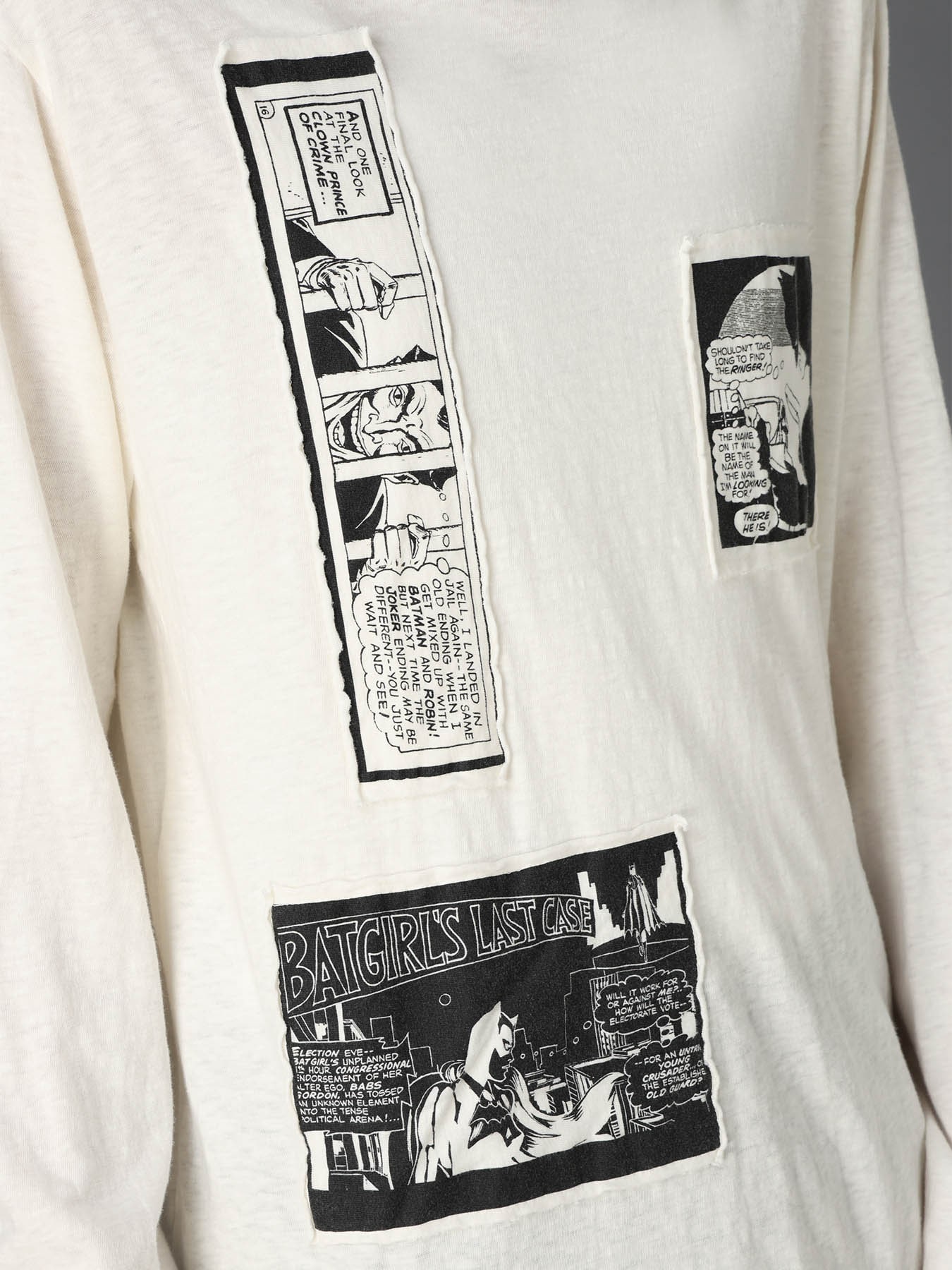 DC SUPER-VILLAINS PATCHWORK T-SHIRT