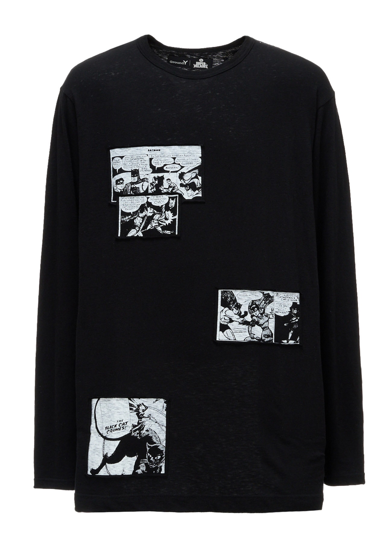 DC SUPER-VILLAINS PATCHWORK T-SHIRT