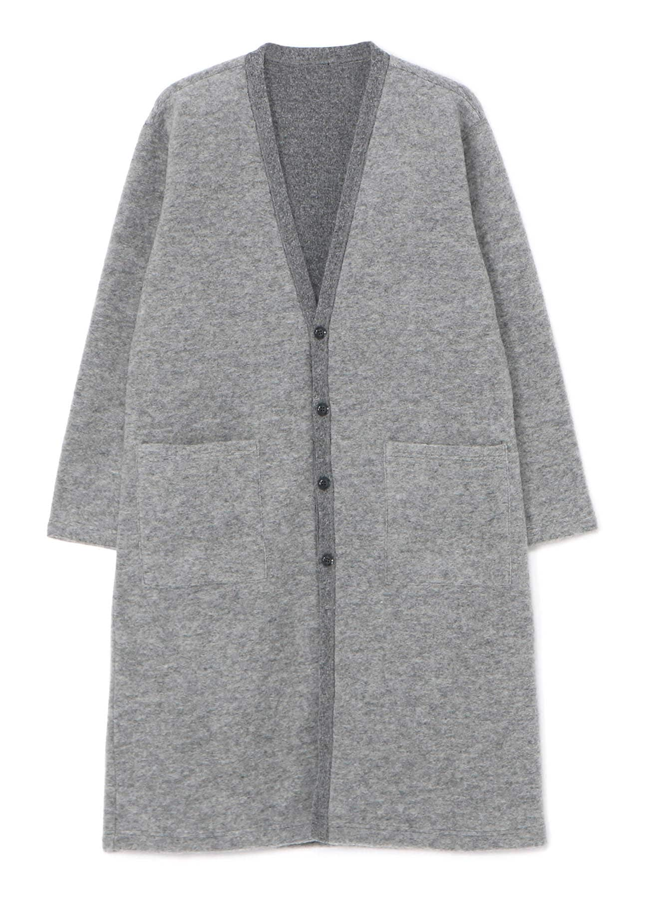 chunky grey roll neck