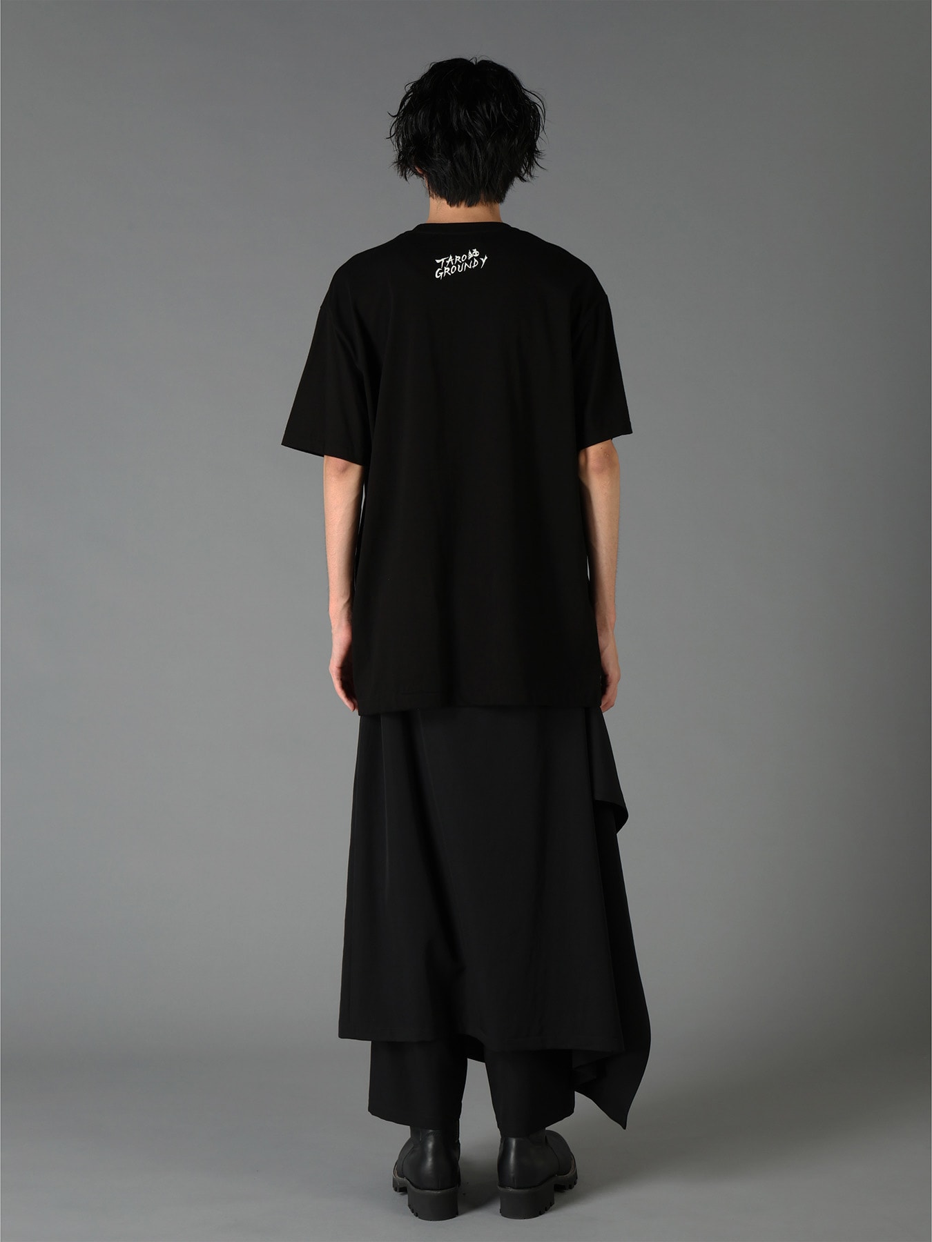 Ground Y×Taro Okamoto Graphic T-shirts "Young Clock Tower"