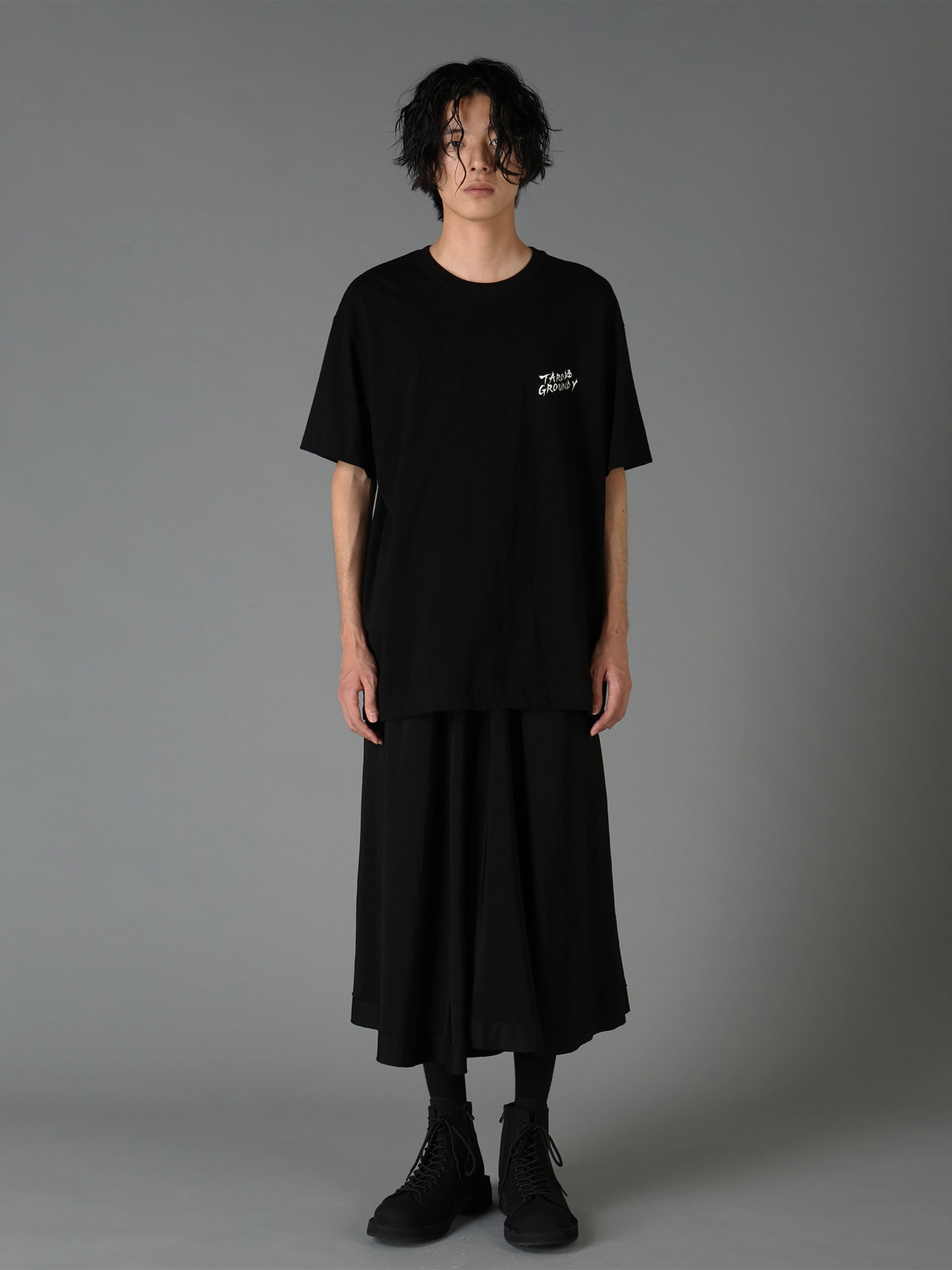 Ground Y×Taro Okamoto Graphic T-shirts "Merry Pole"