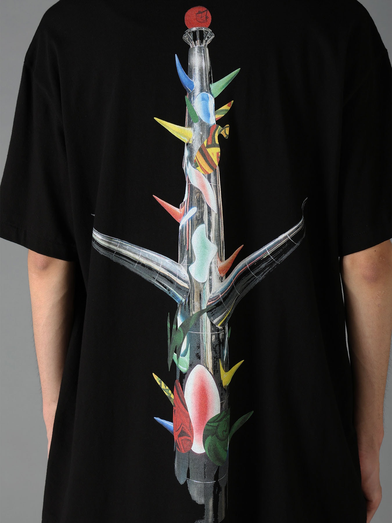 Ground Y×Taro Okamoto Graphic T-shirts "Merry Pole"