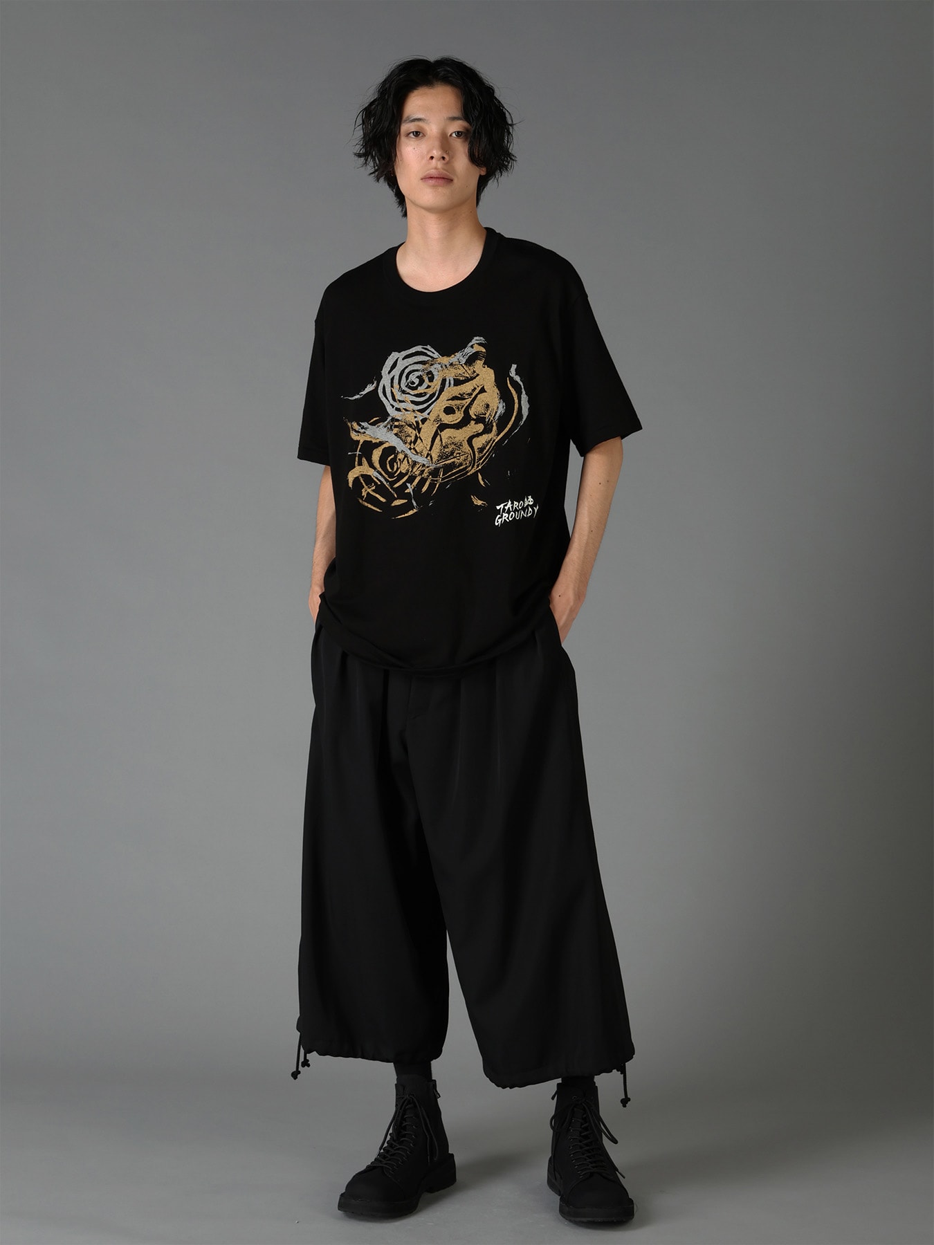 Ground Y×Taro Okamoto Graphic T-shirts "Sapporo Winter Olympics Commemorative Medal"
