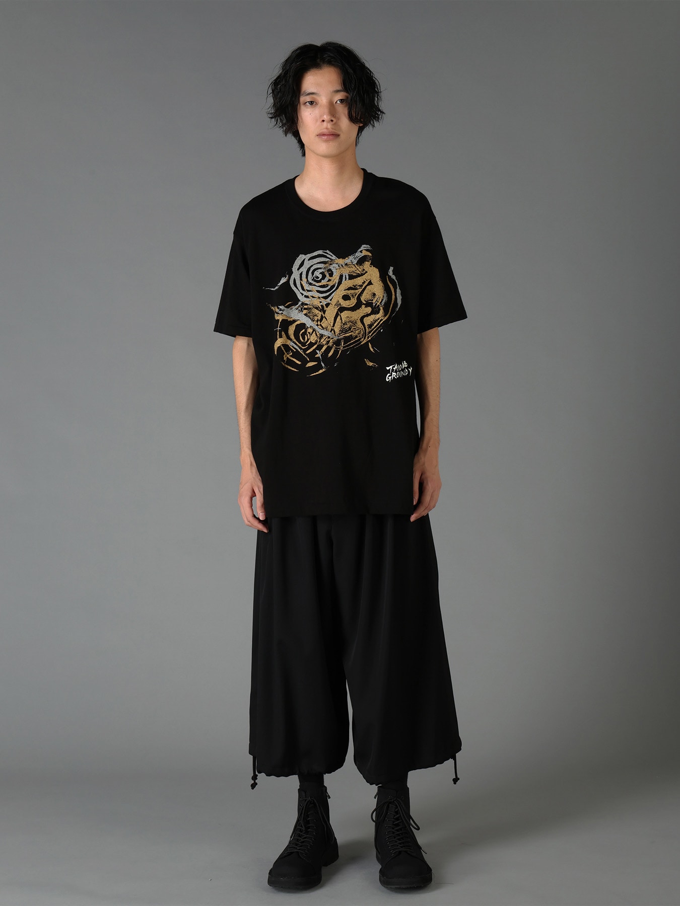 Ground Y×Taro Okamoto Graphic T-shirts "Sapporo Winter Olympics Commemorative Medal"