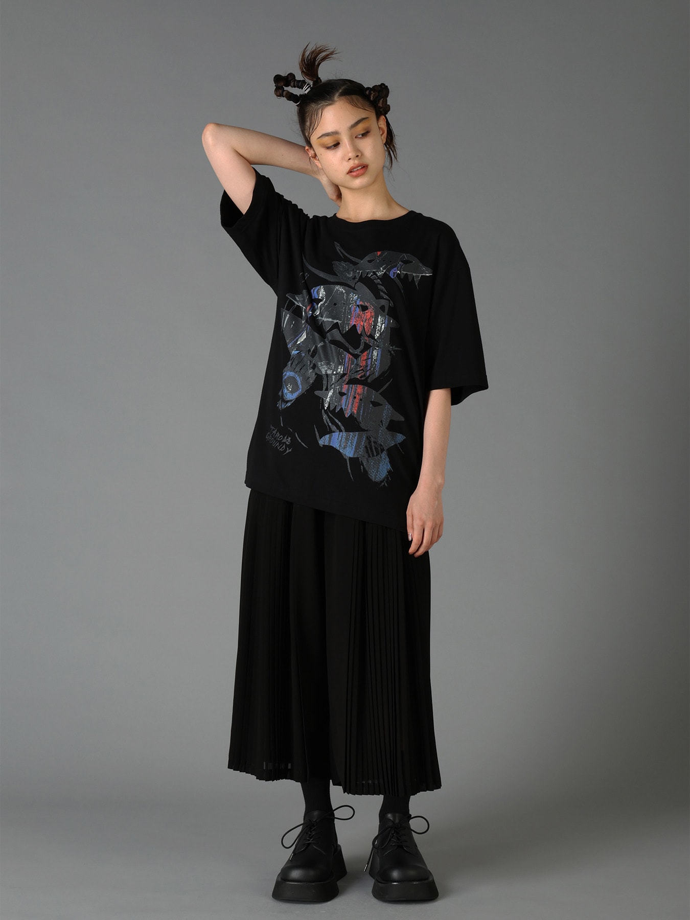 Ground Y×Taro Okamoto Graphic T-shirts "Non"