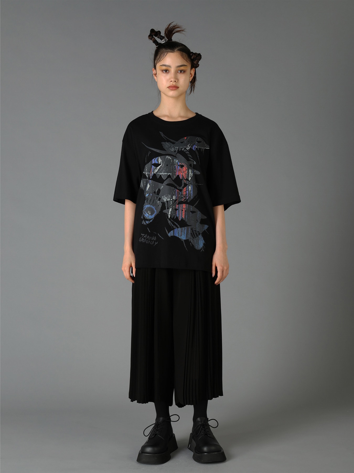 Ground Y×Taro Okamoto Graphic T-shirts "Non"