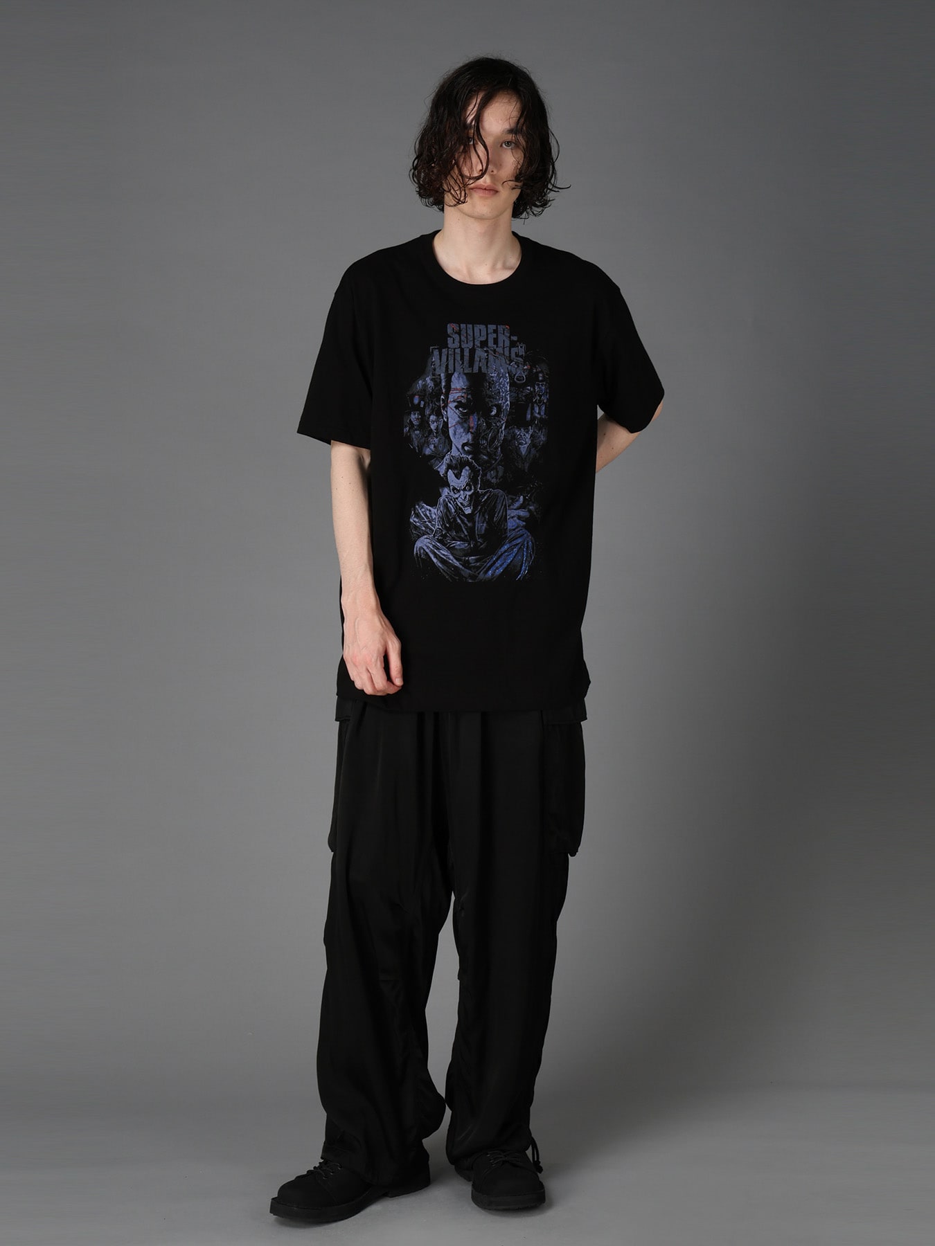 DC SUPER-VILLAINS GRAPHIC T-SHIRT BLUE