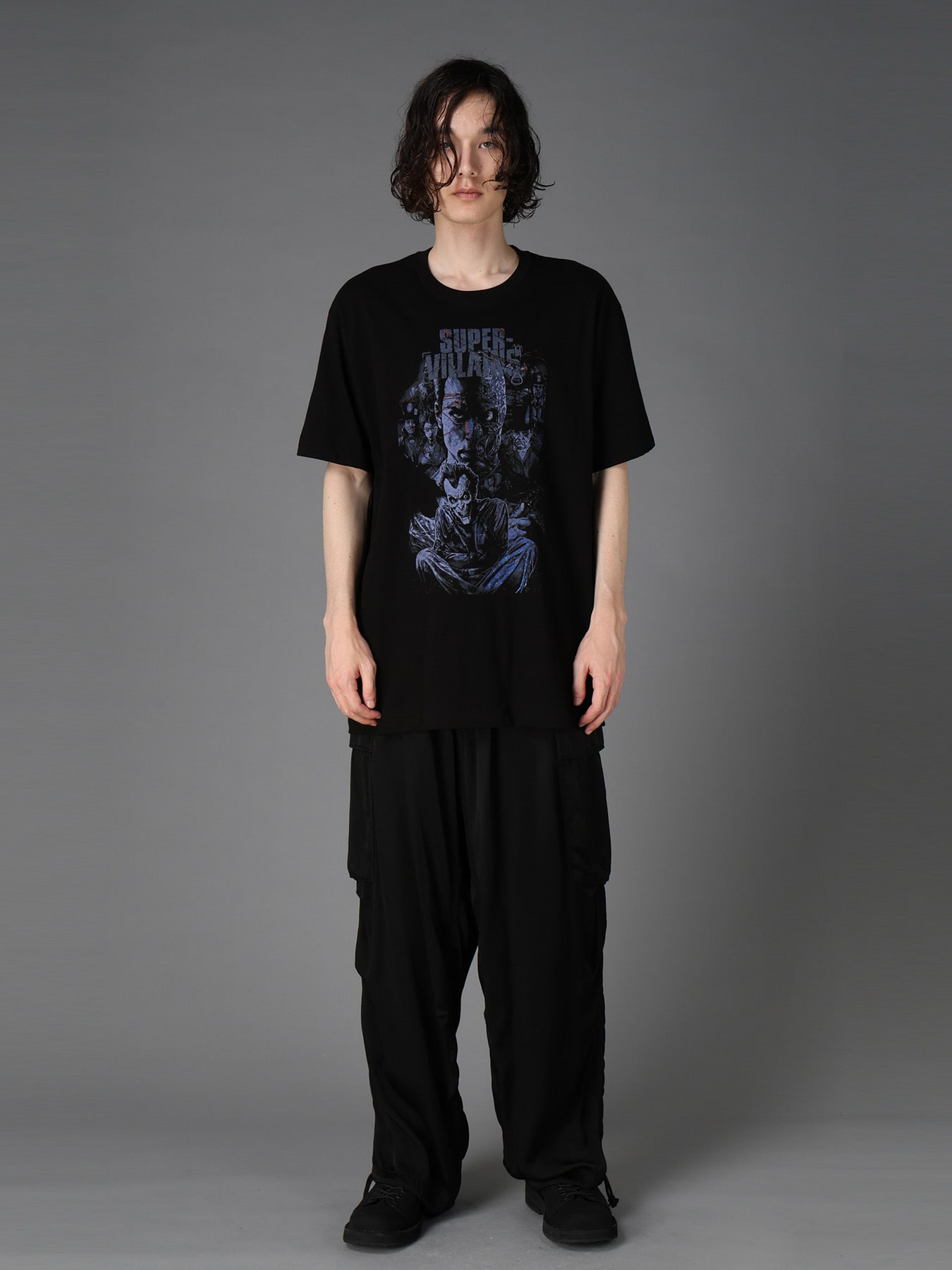 DC SUPER-VILLAINS GRAPHIC T-SHIRT BLUE