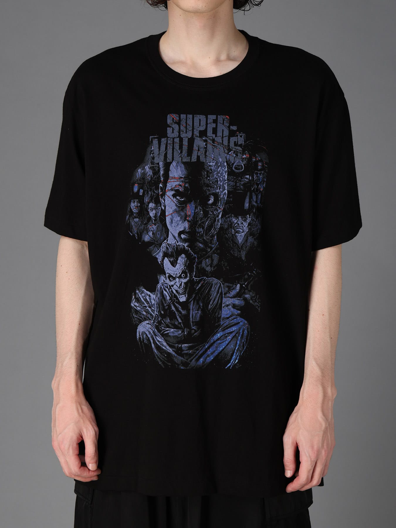 DC SUPER-VILLAINS GRAPHIC T-SHIRT BLUE