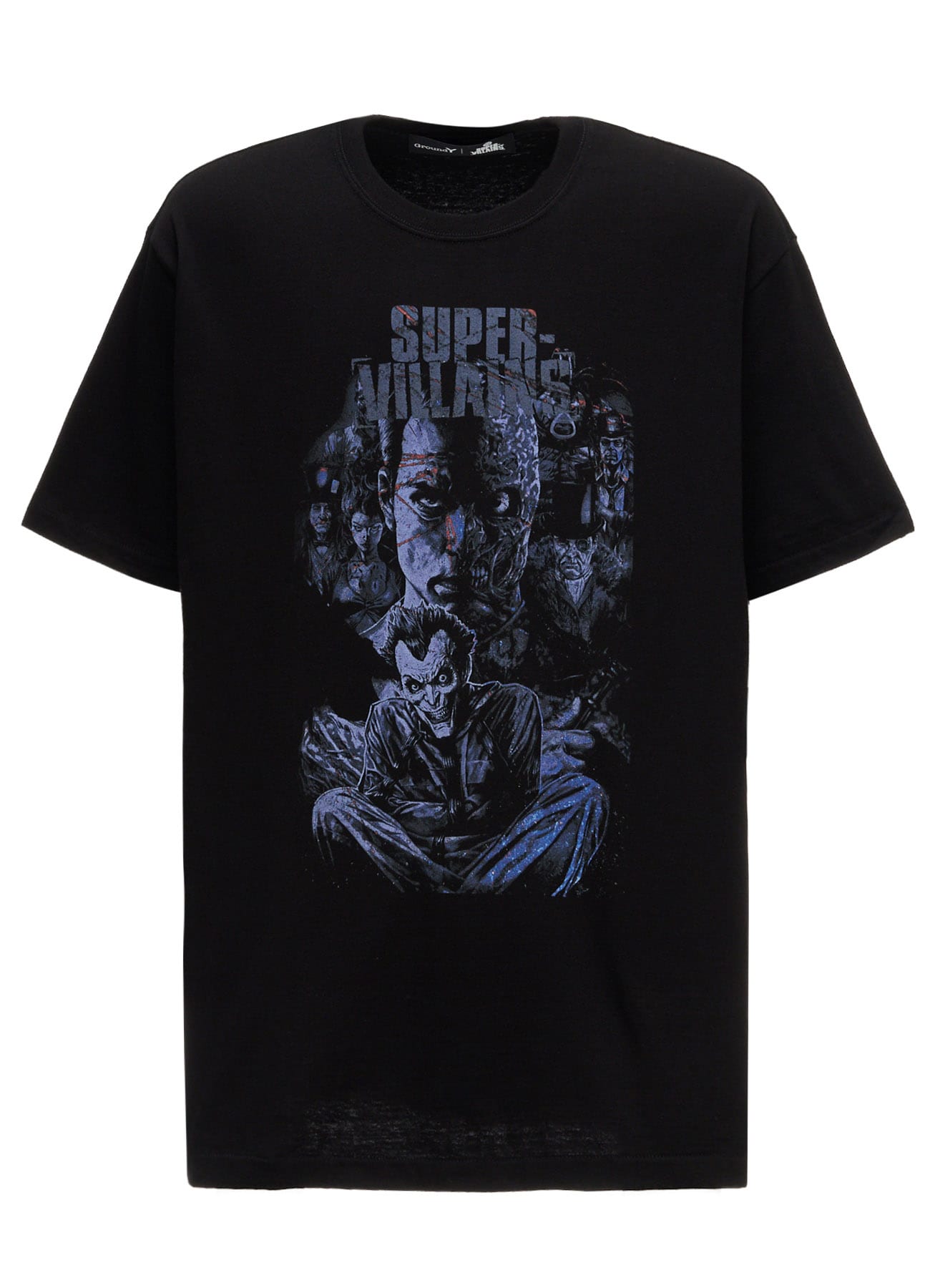 DC SUPER-VILLAINS GRAPHIC T-SHIRT BLUE