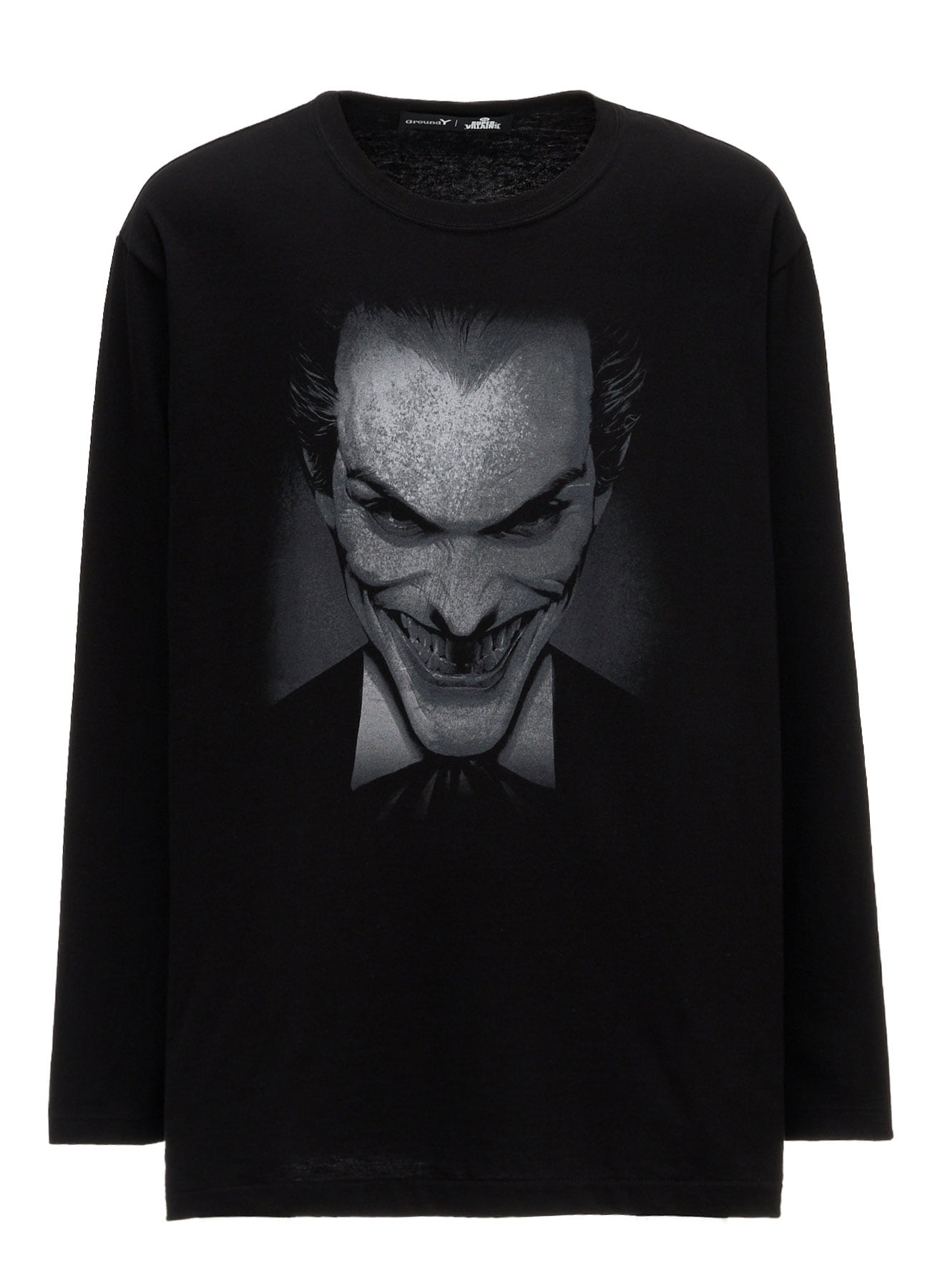 DC SUPER-VILLAINS "THE JOKER" GRAPHIC LONG T-SHIRT