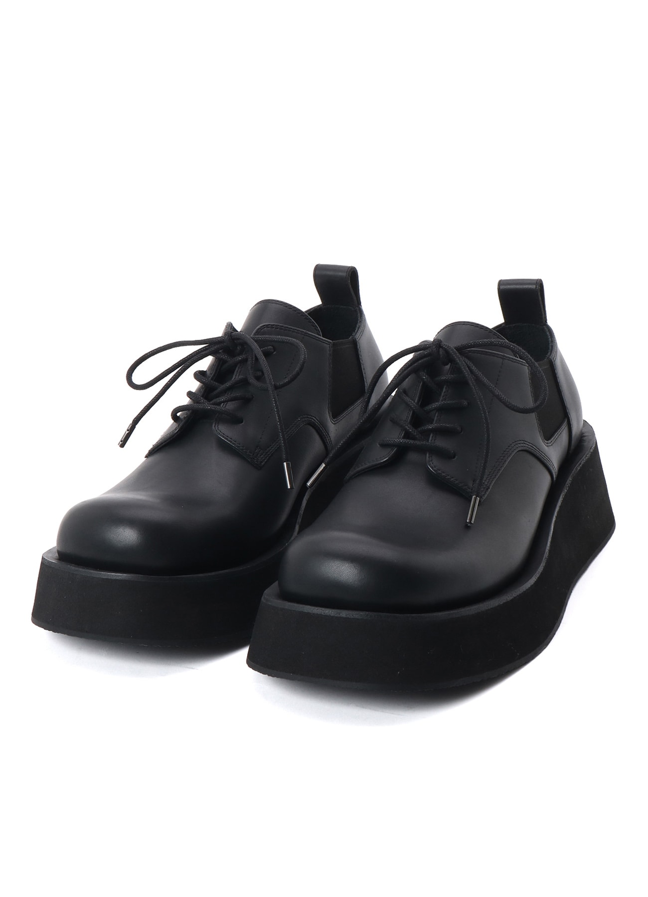 CHUNKY PLATFORM LACE-UP SHOES