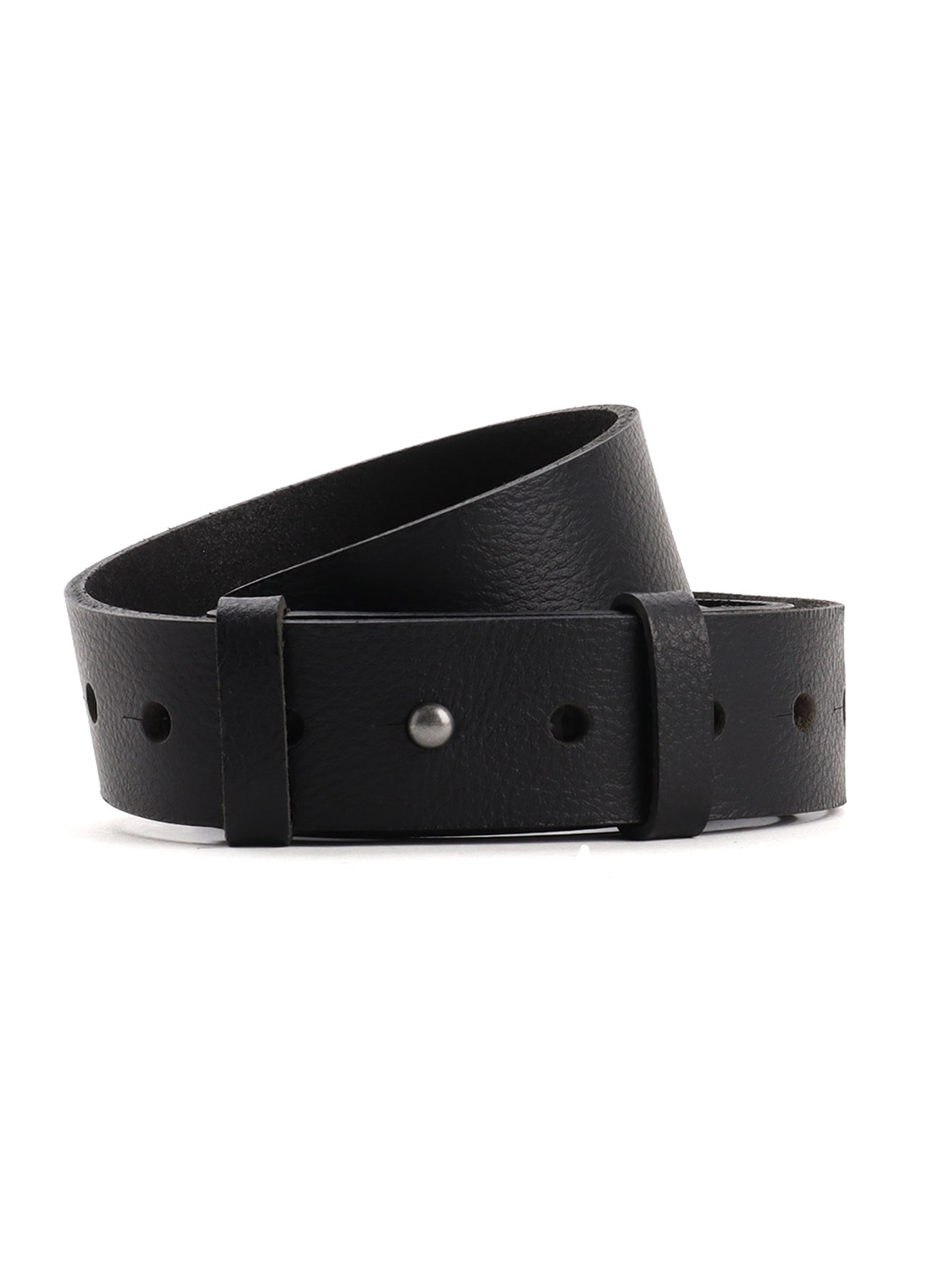 COW LEATHER PIN BELT