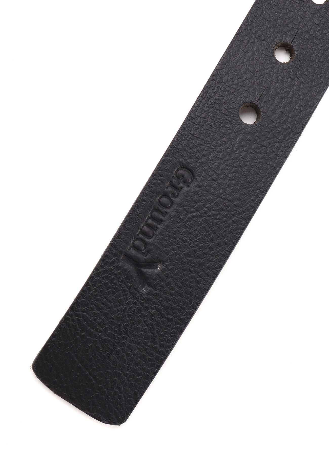 COW LEATHER PIN BELT