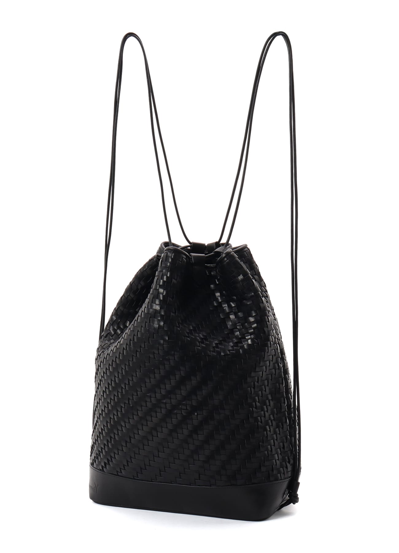 COW LEATHER WOVEN BAG