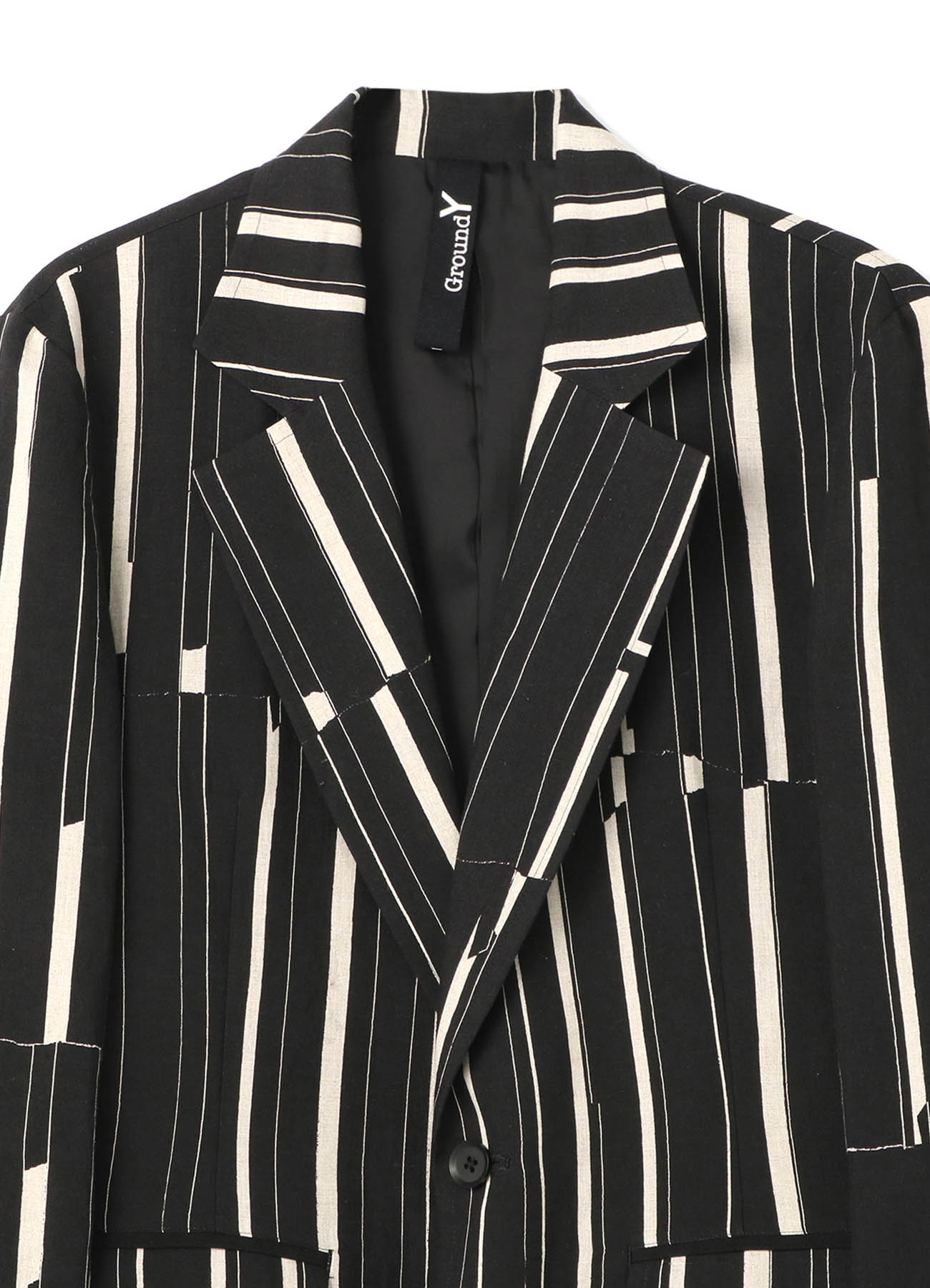 Li/Piano stripe 2BS single jacket
