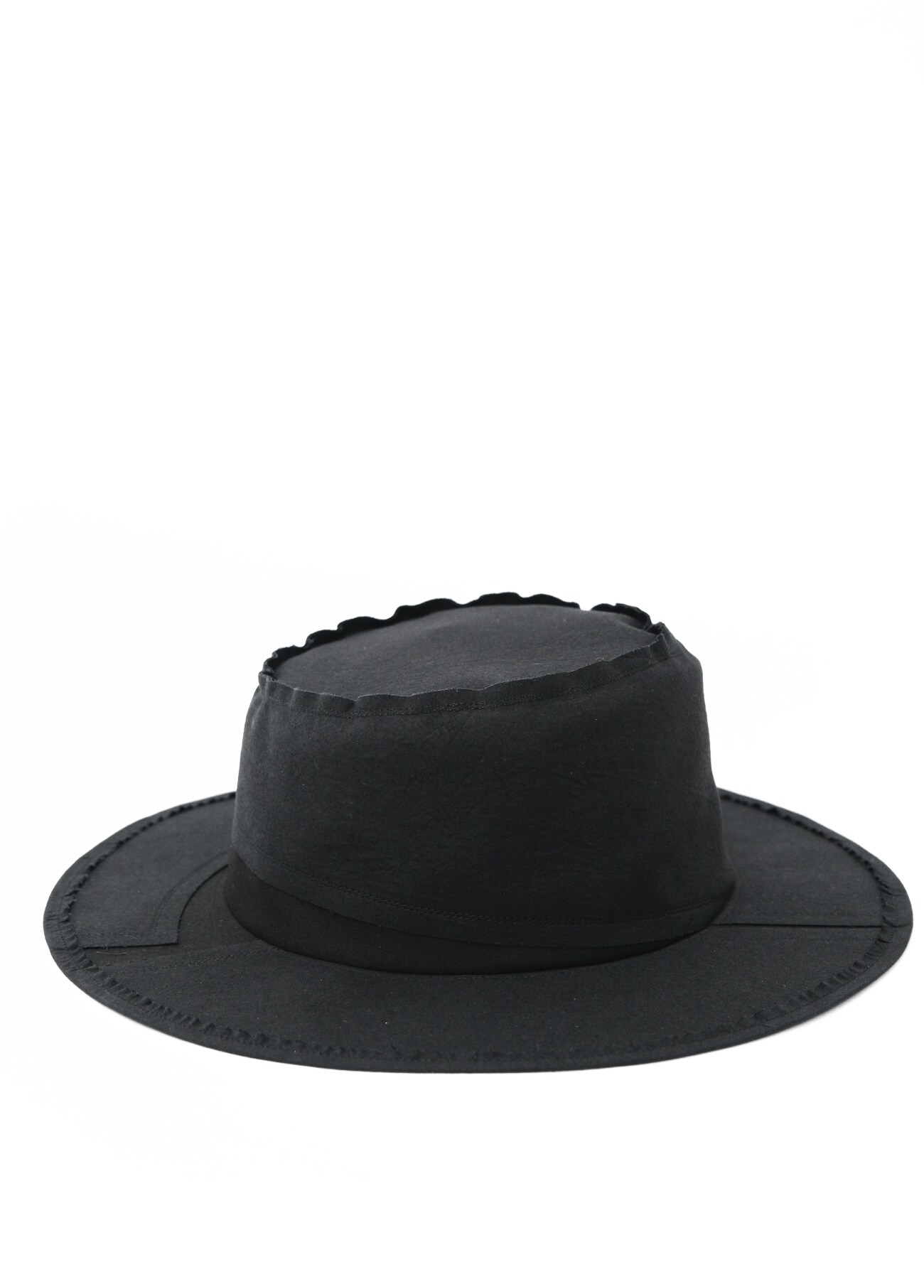 COTTON DECONSTRUCTED HAT(FREE SIZE Black): Vintage 1.1｜THE SHOP