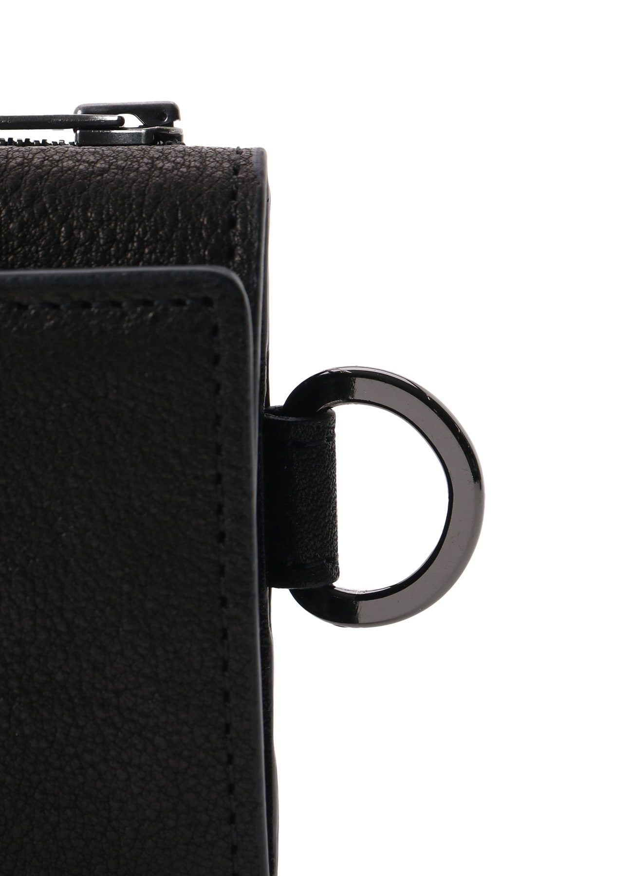 WASHED LEATHER MINI WALLET