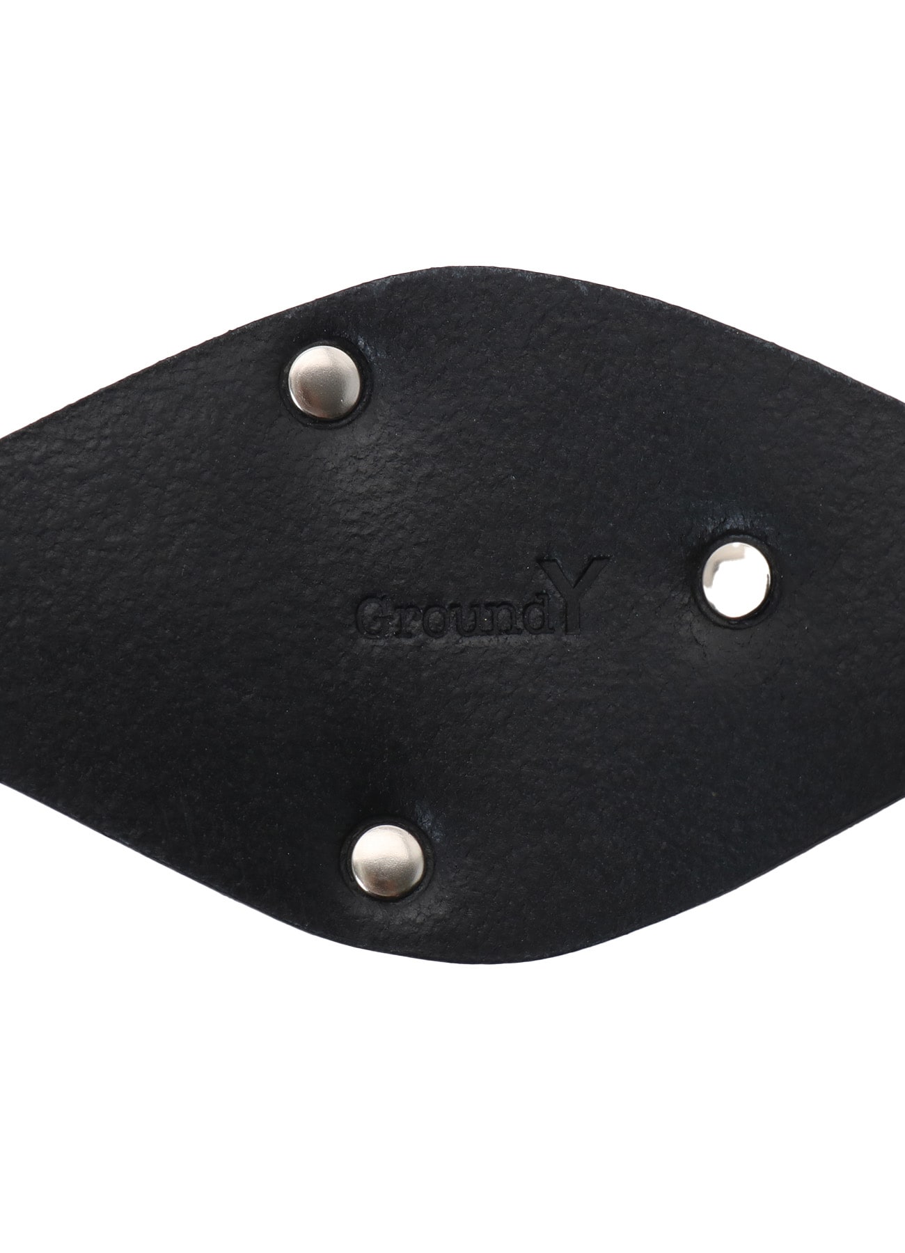 COW LEATHER CONCHO BANGLE