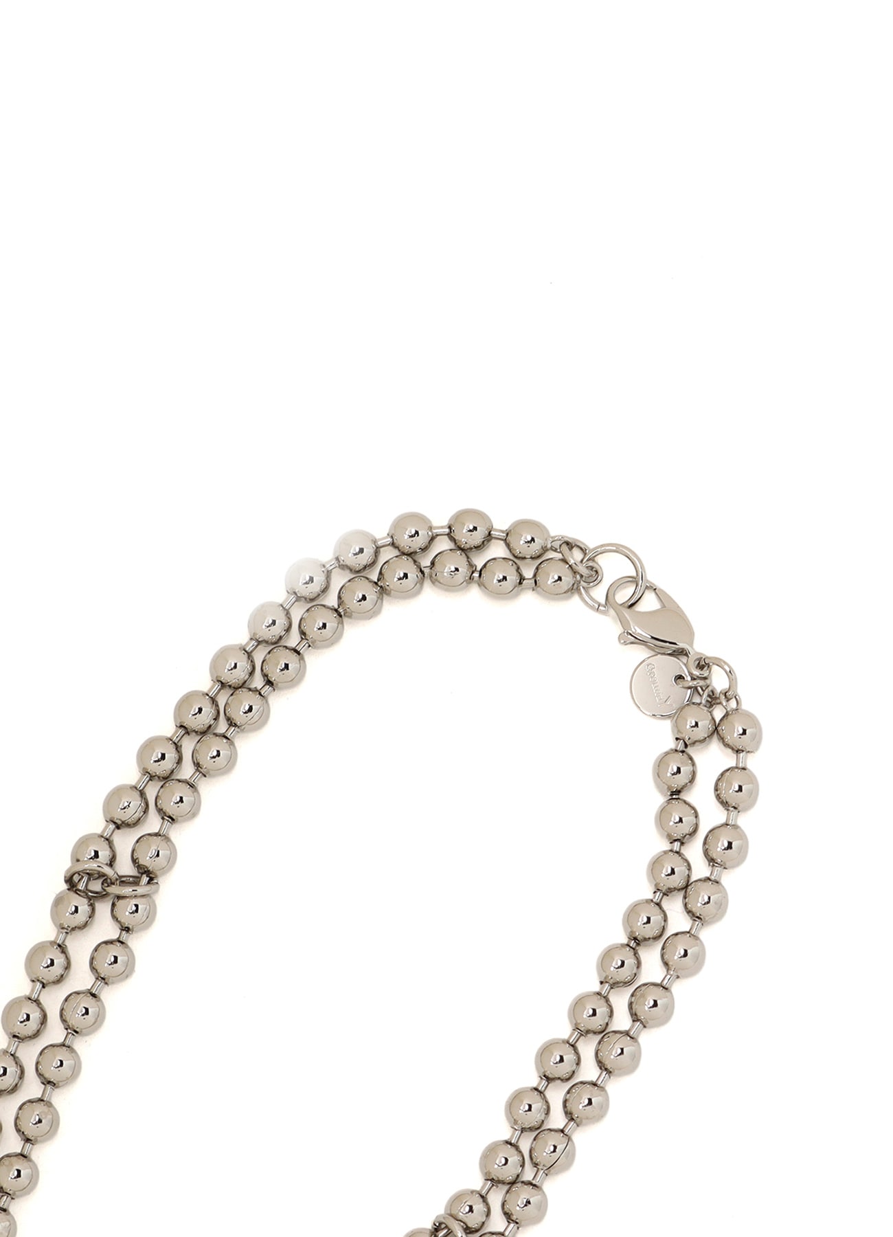 BRASS BALL CHAIN NECKLACE