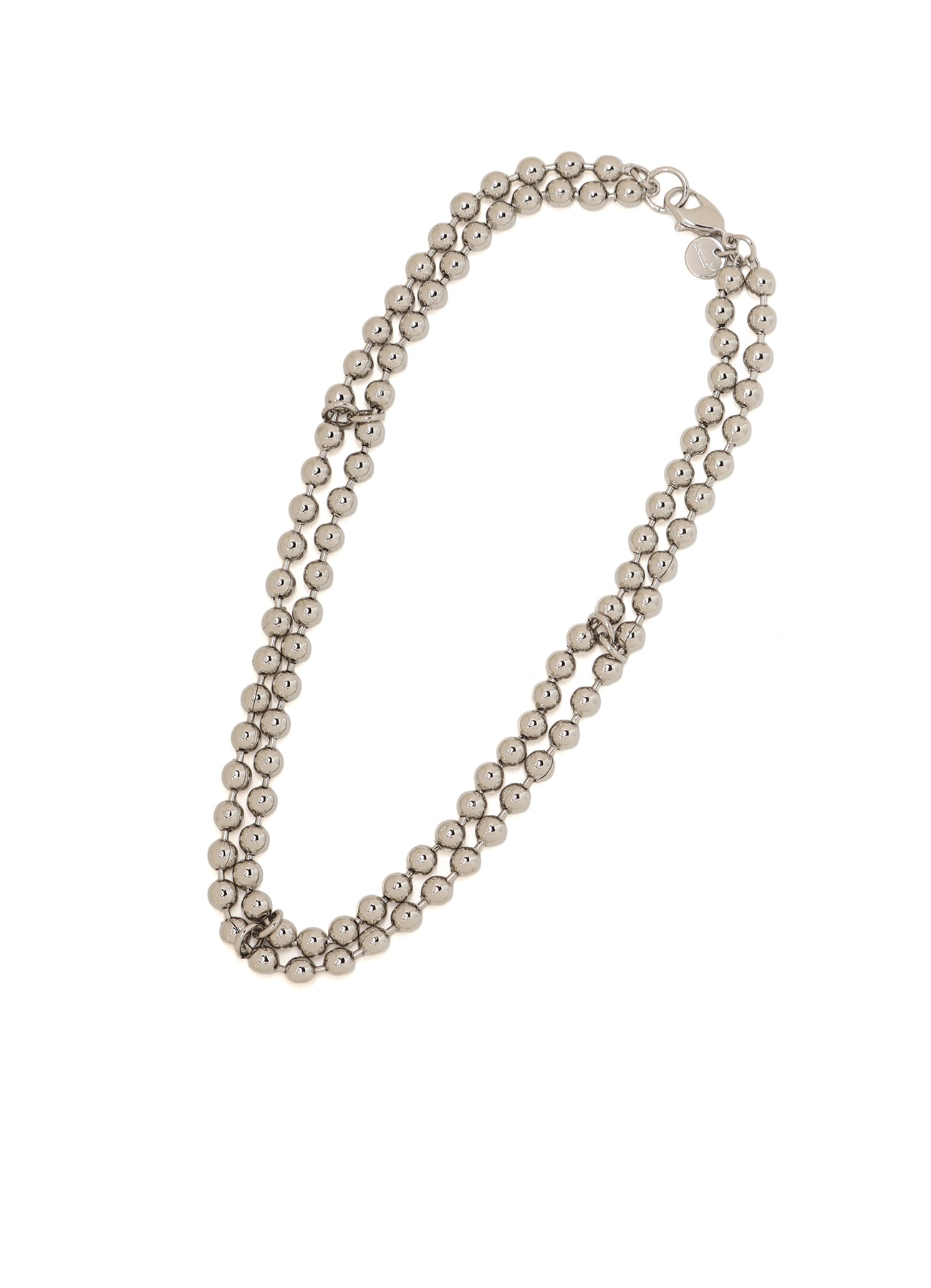 BRASS BALL CHAIN NECKLACE
