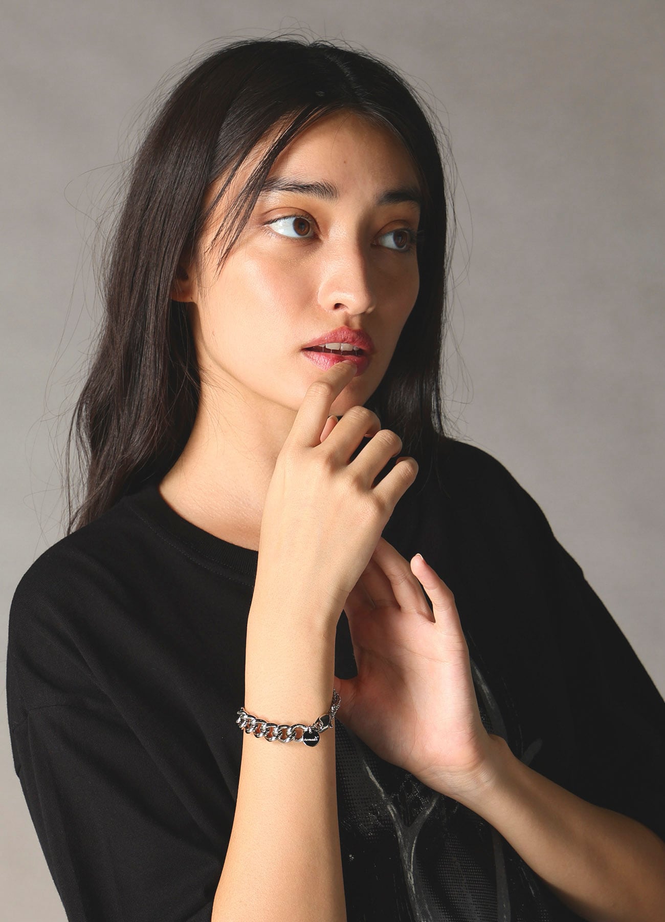 BRASS DOUBLE CHAIN BRACELET