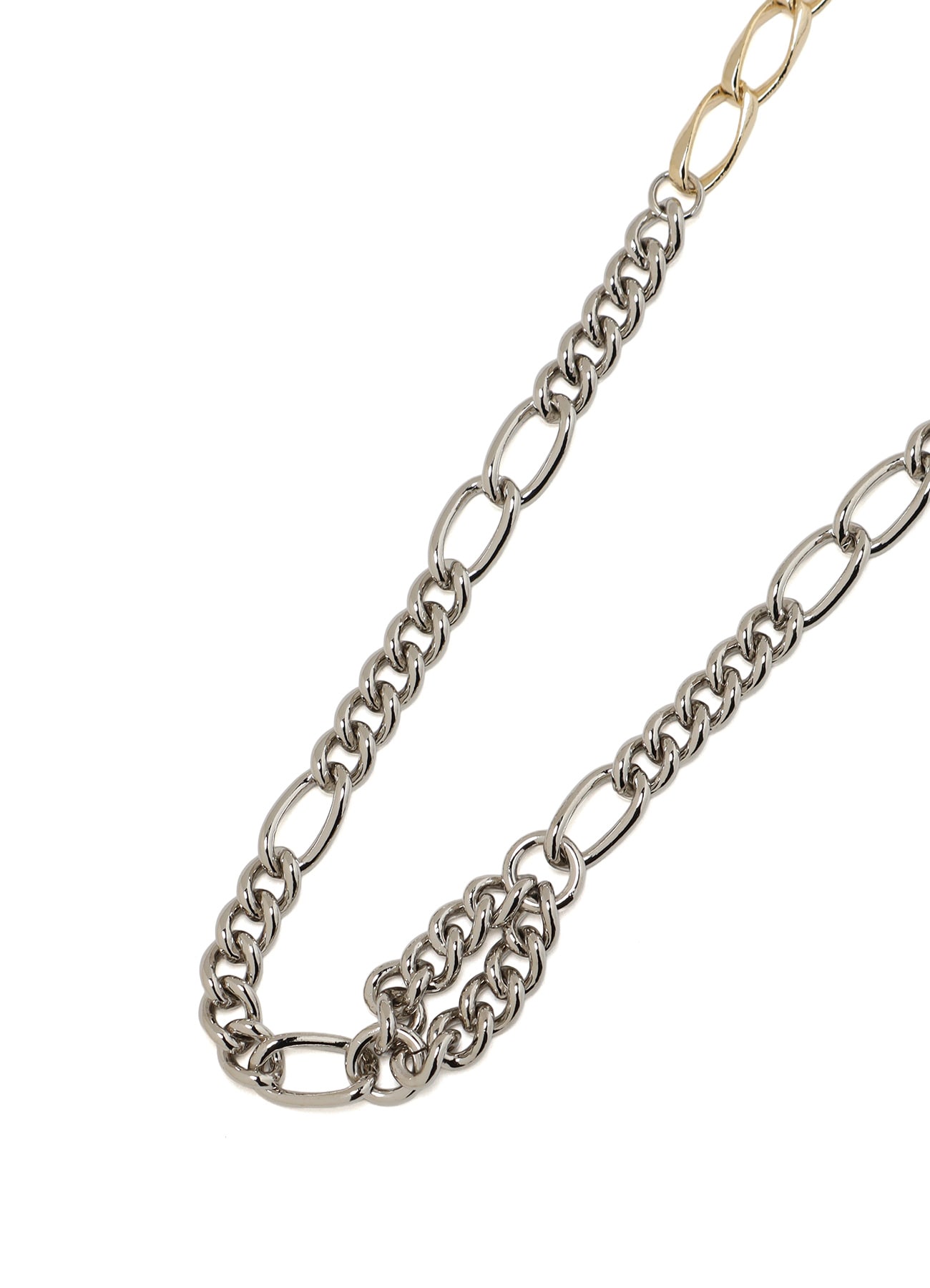 BRASS DOUBLE CHAIN NECKLACE