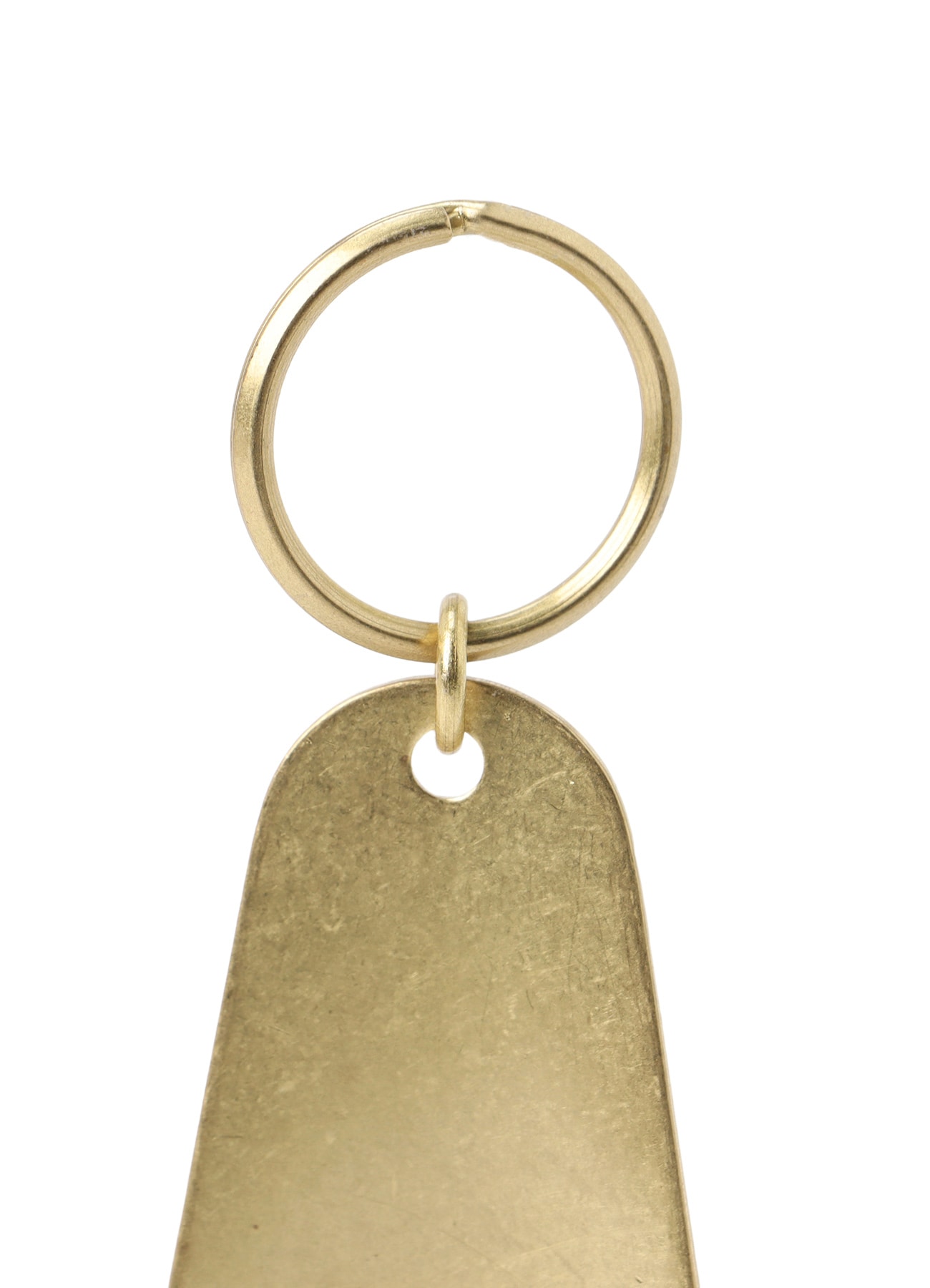 BRASS SHOEHORN KEY CHARM