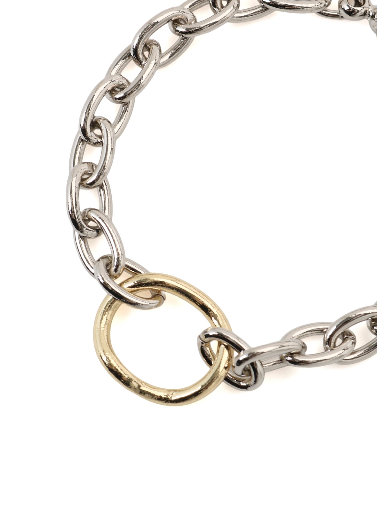 BRASS AND ALLOY BRACELET