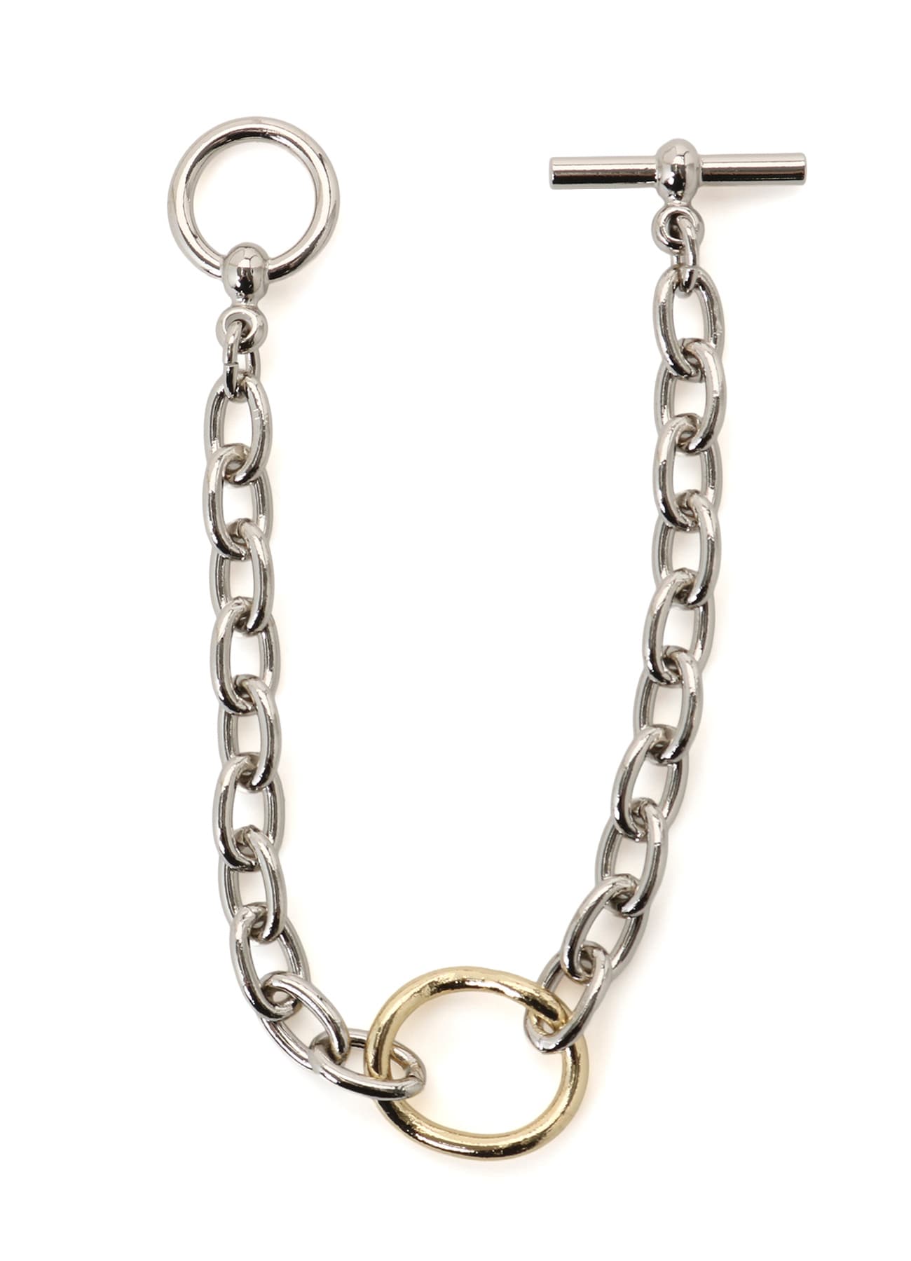 BRASS AND ALLOY BRACELET