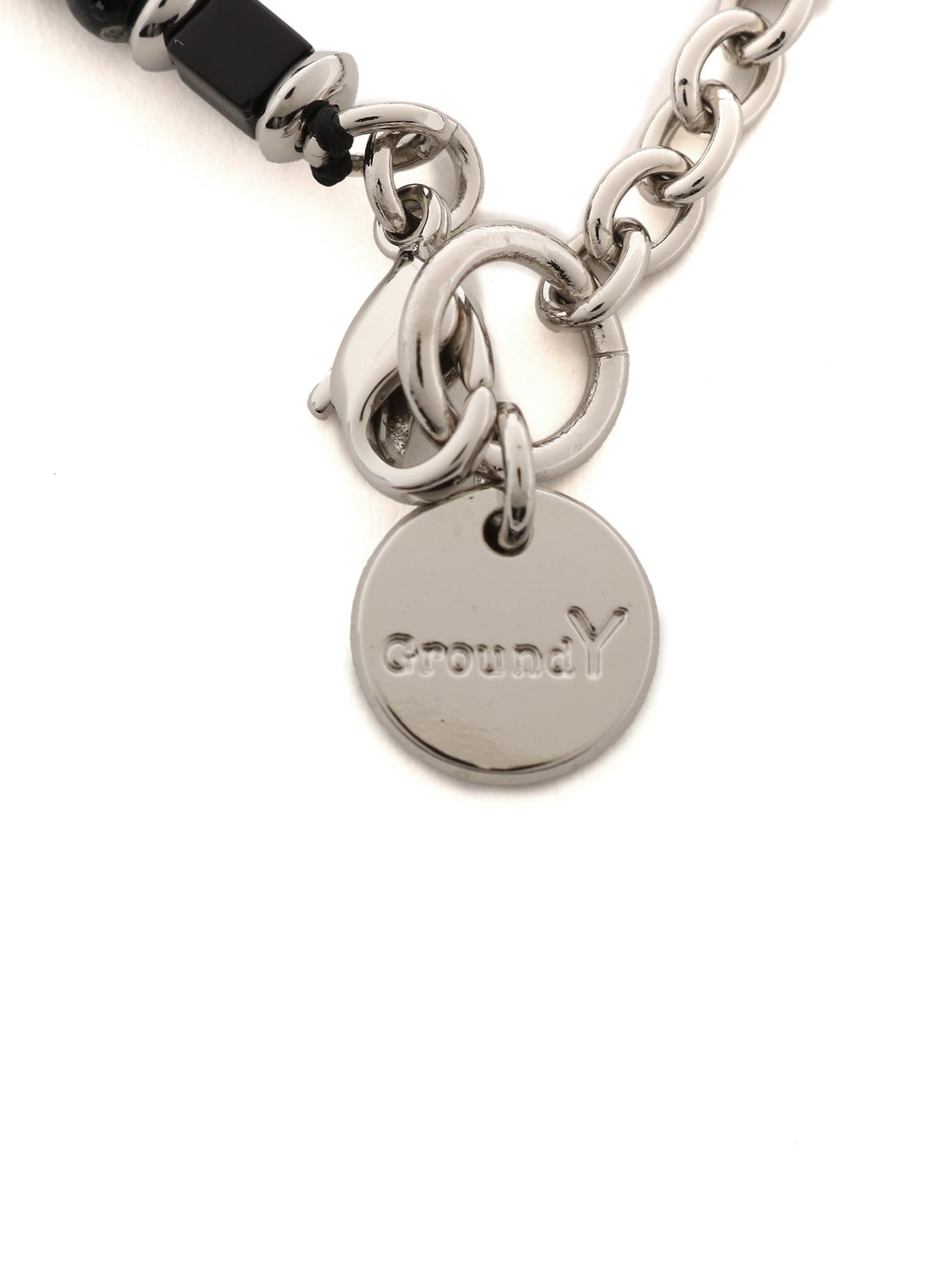 GLASS & BRASS BEAD BRACELET B