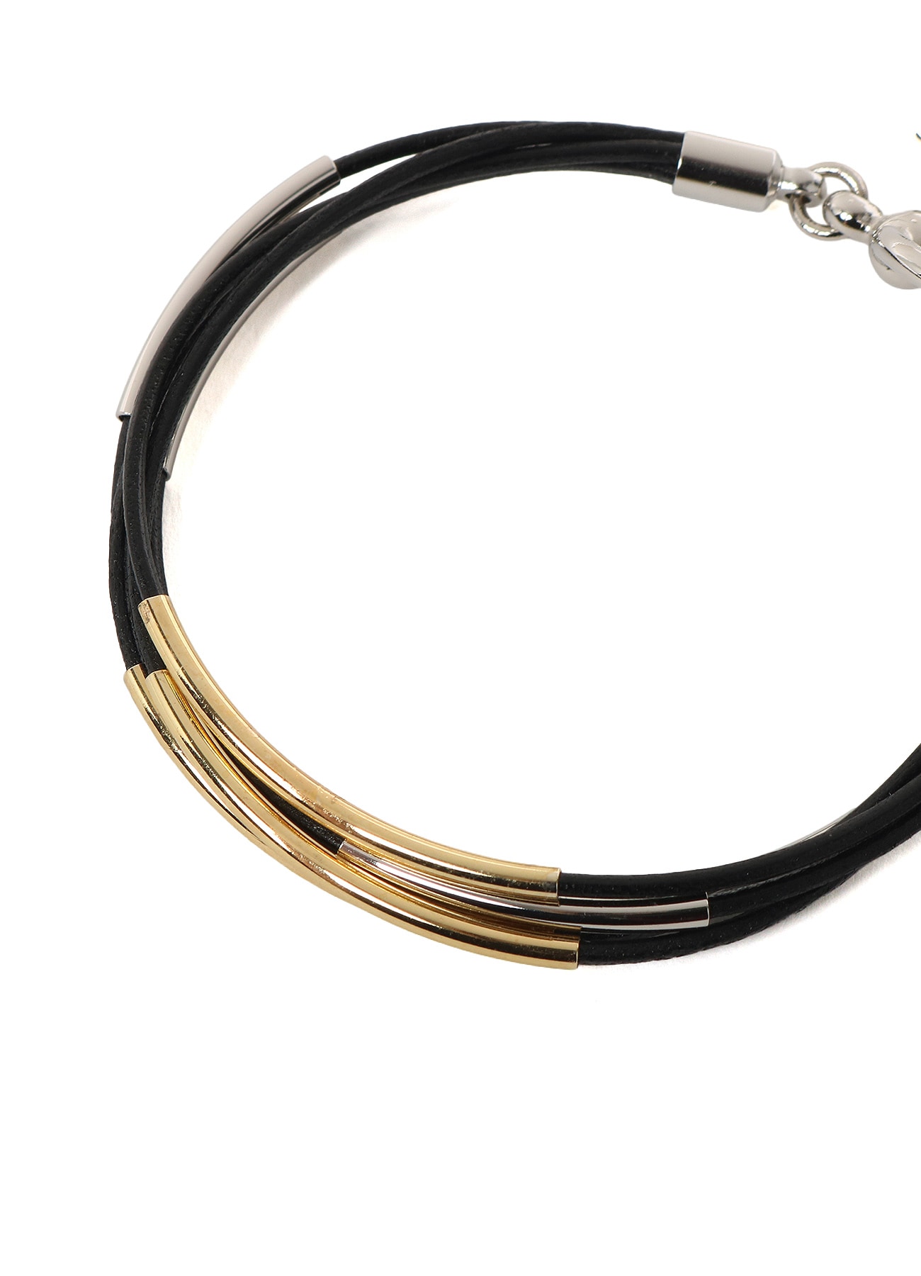 LEATHER CODE BRACELET