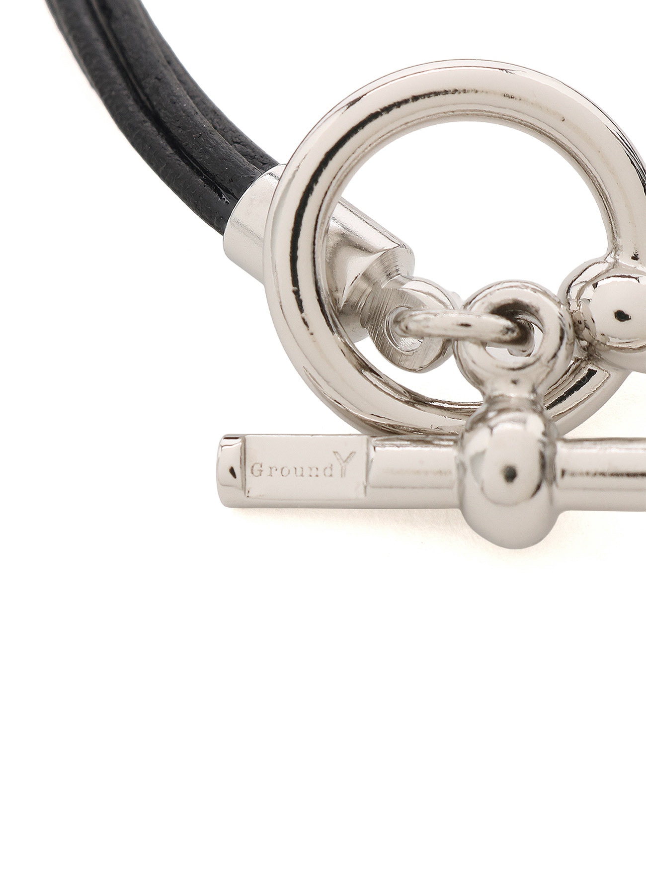 LEATHER CODE BRACELET