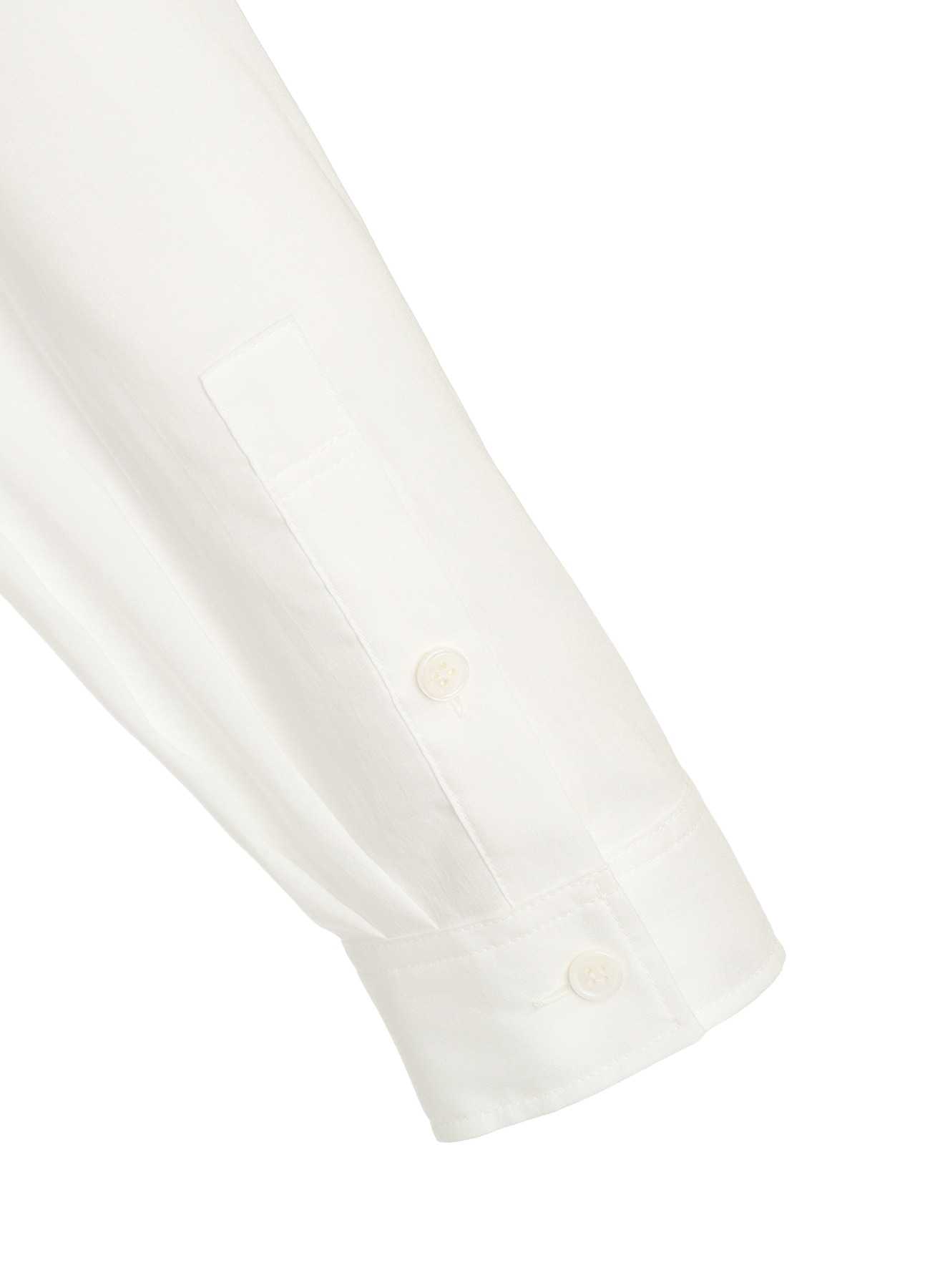 CELLULOSE LAWN LONG SHIRT WITH SLEEVE SLITS