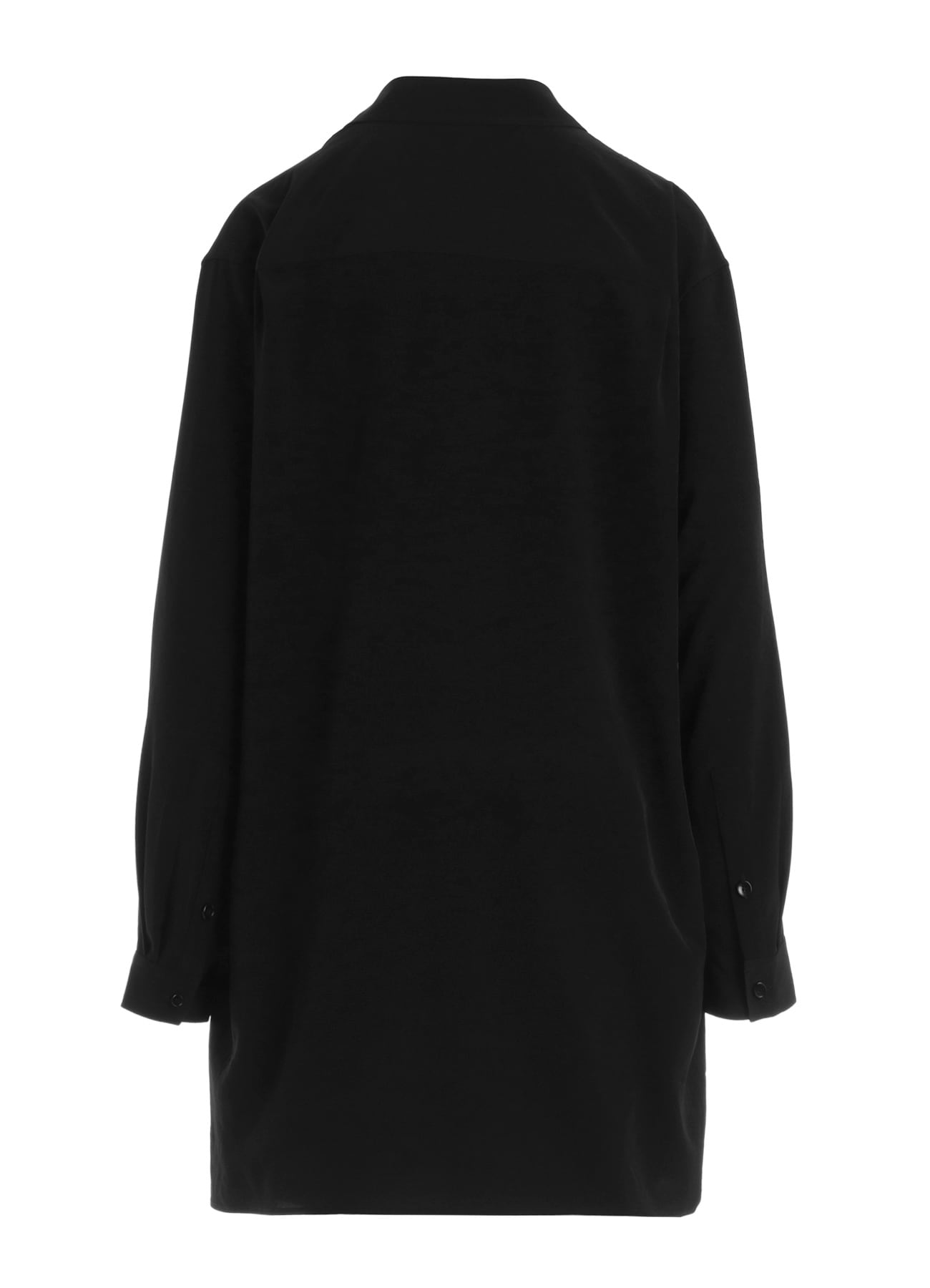 CREPE de CHINE DRAPE SHIRT