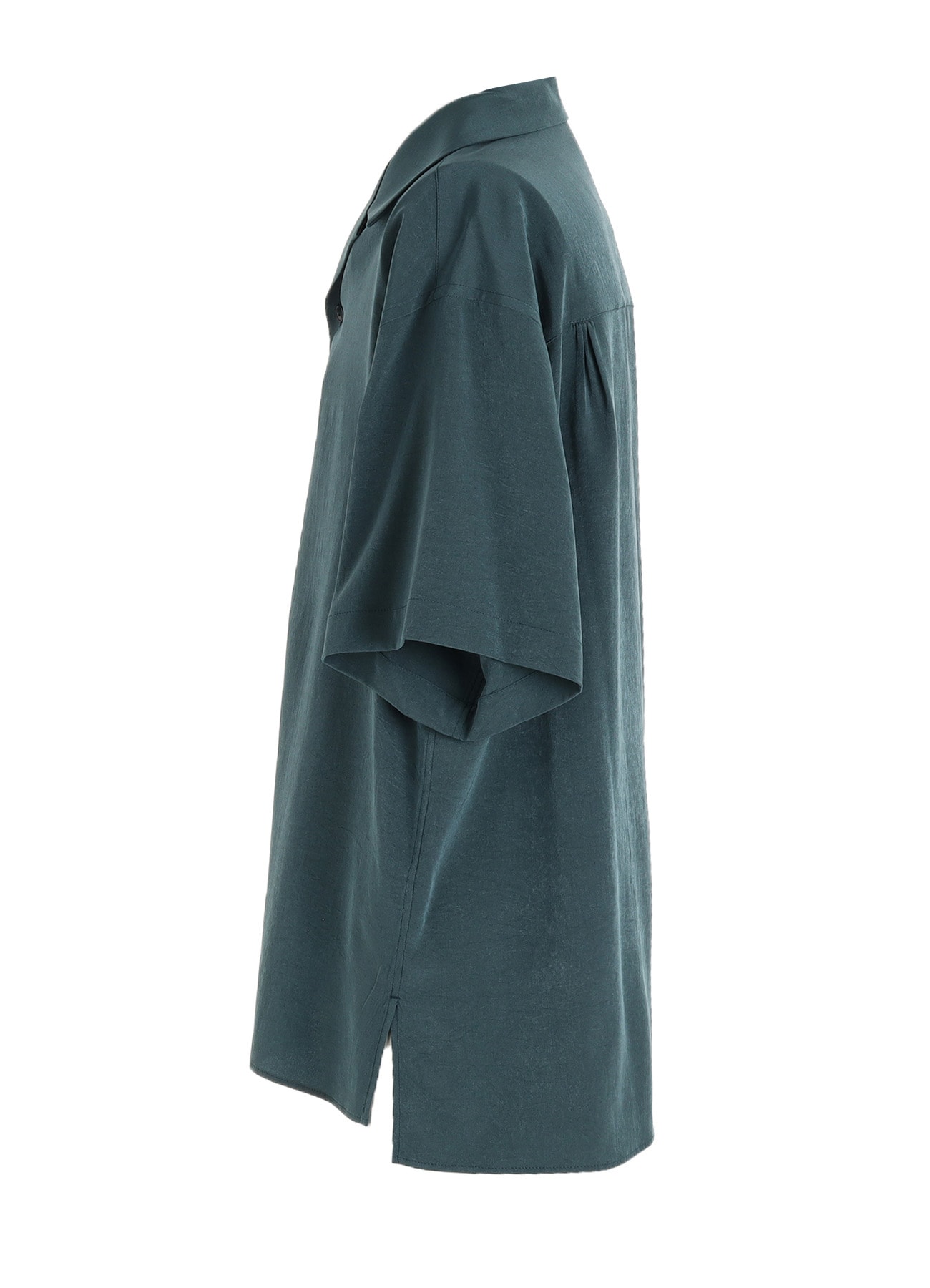 CREPE de CHINE OPEN COLLAR SHIRT