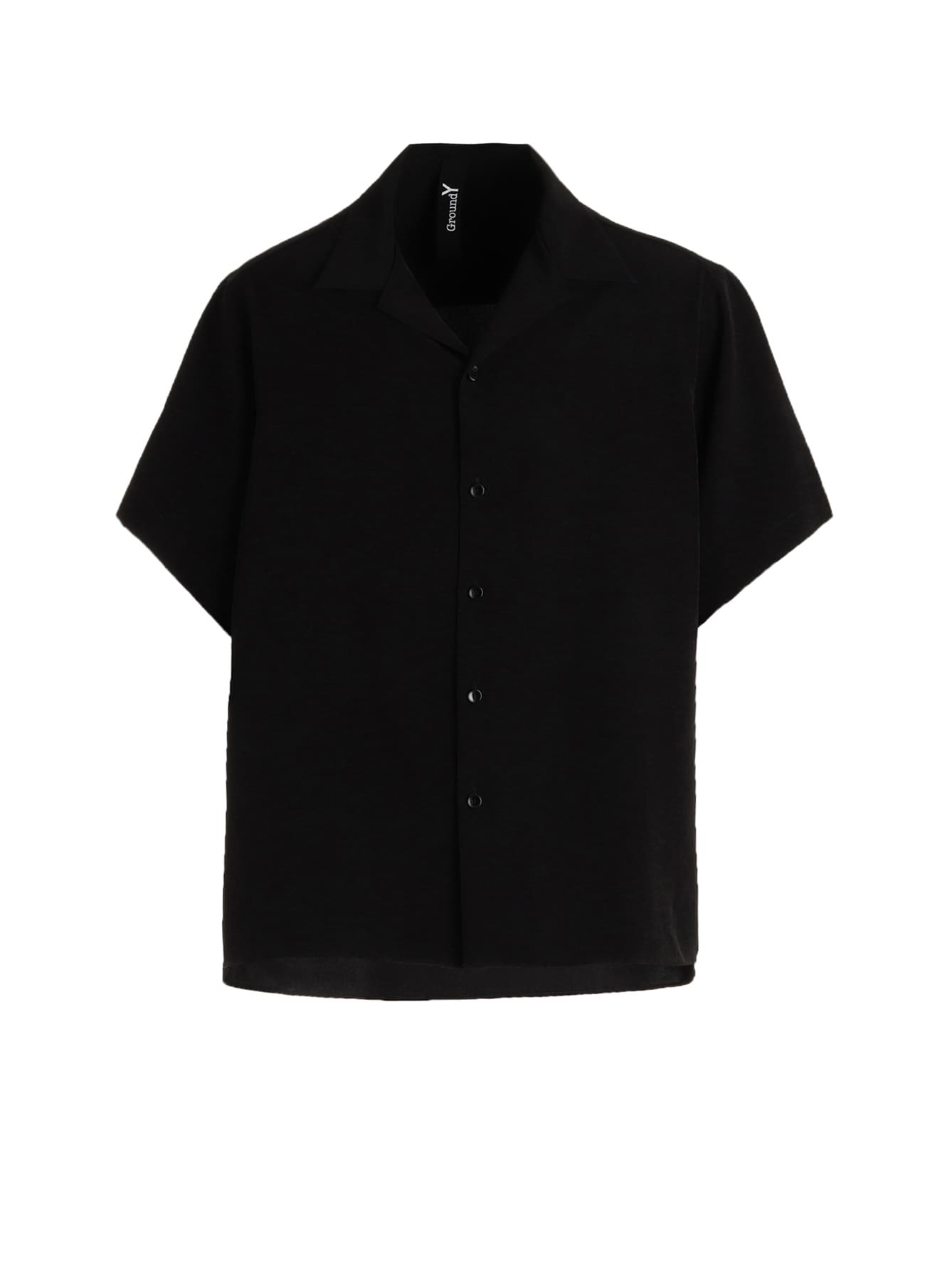CREPE de CHINE OPEN COLLAR SHIRT